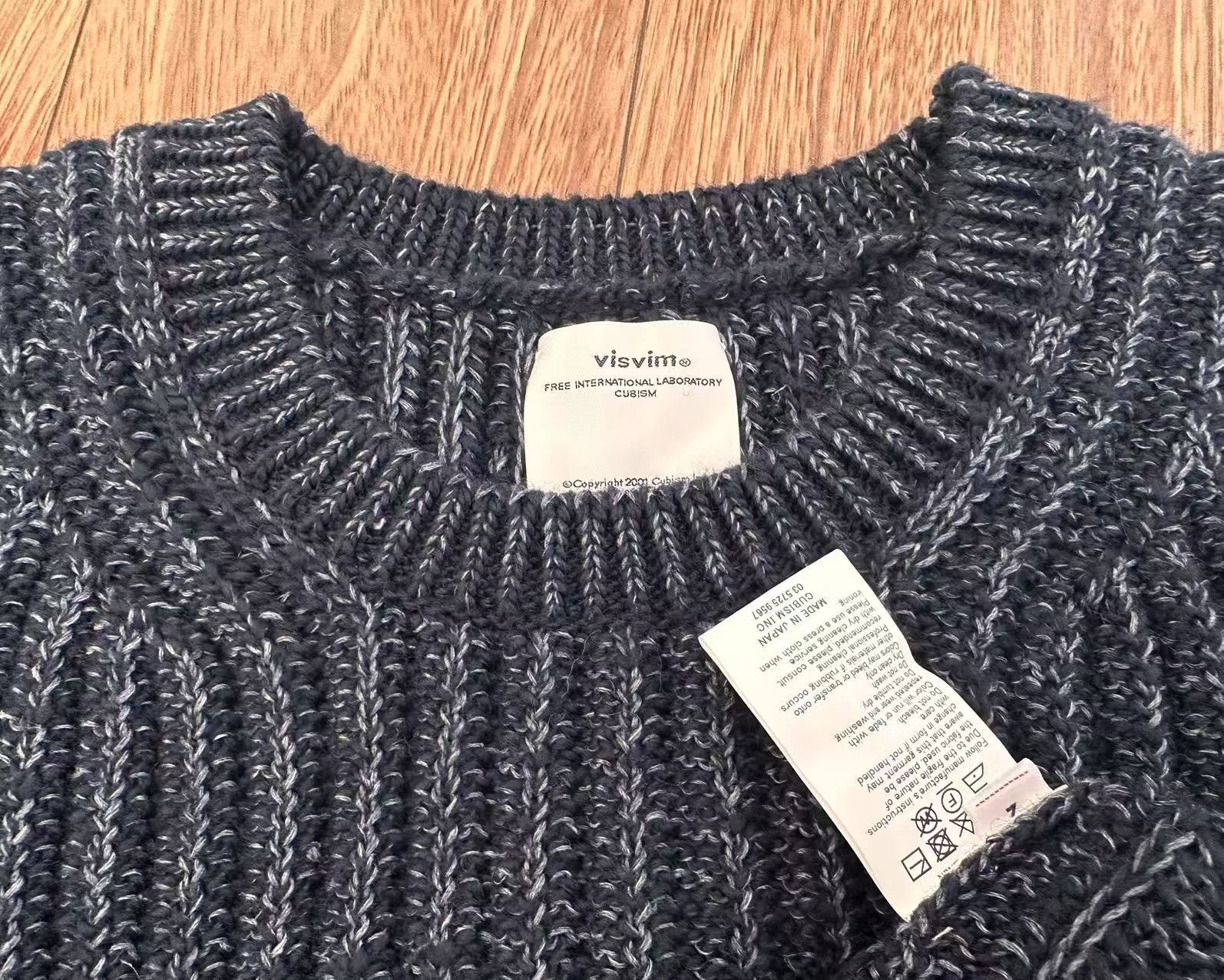 Visvim VISVIM AMPLUS CREW L/S Sweater Size US M / EU 48-50 / 2 - 3 Thumbnail