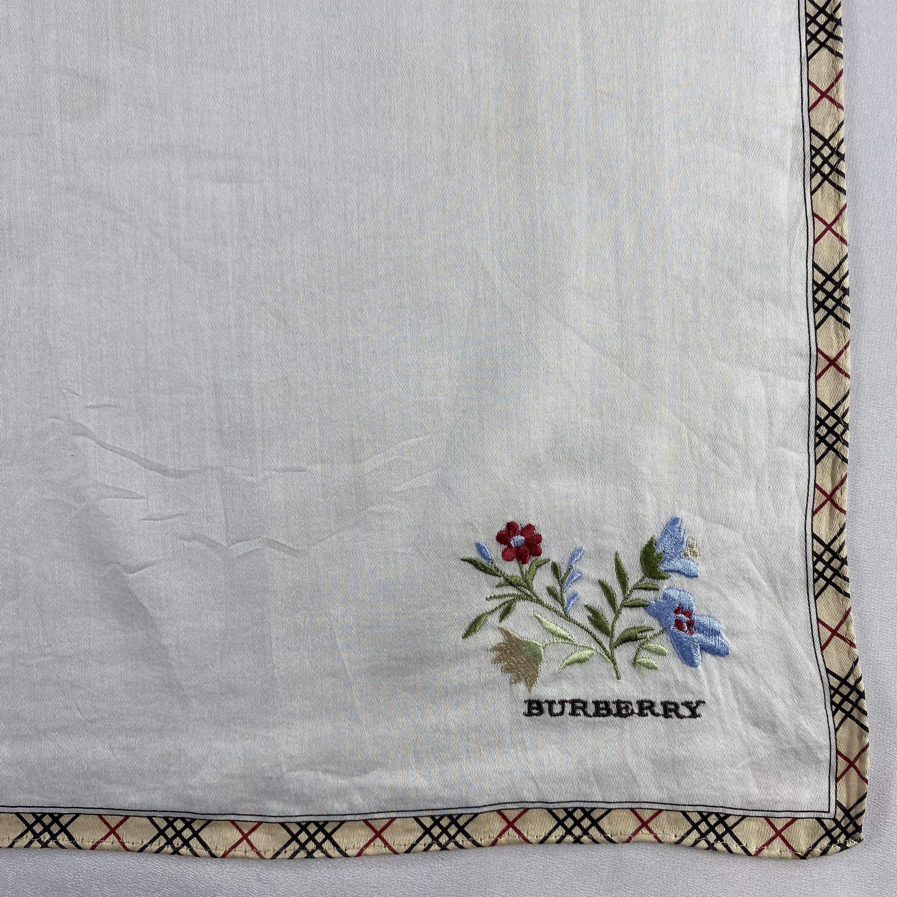 Burberry × Vintage Burberry Handkerchief / Neckerchief / Bandana-P1295 Size ONE SIZE - 3 Thumbnail