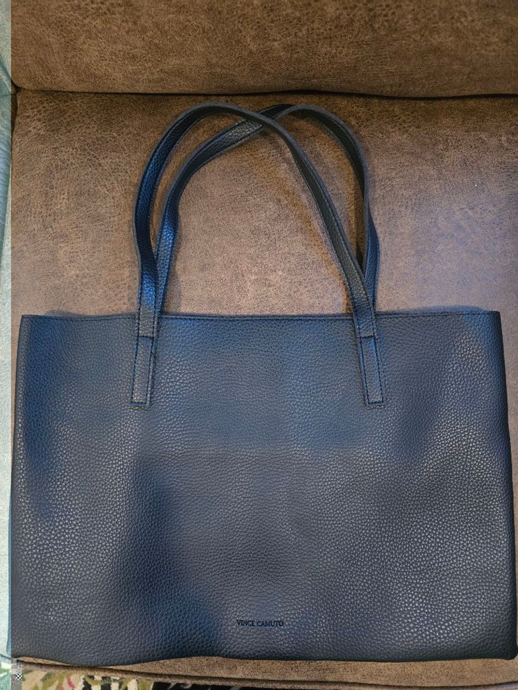 Vince Camuto Women's Vince Camuto Black And Gray Luck Tote Bag One Size Size ONE SIZE - 3 Thumbnail