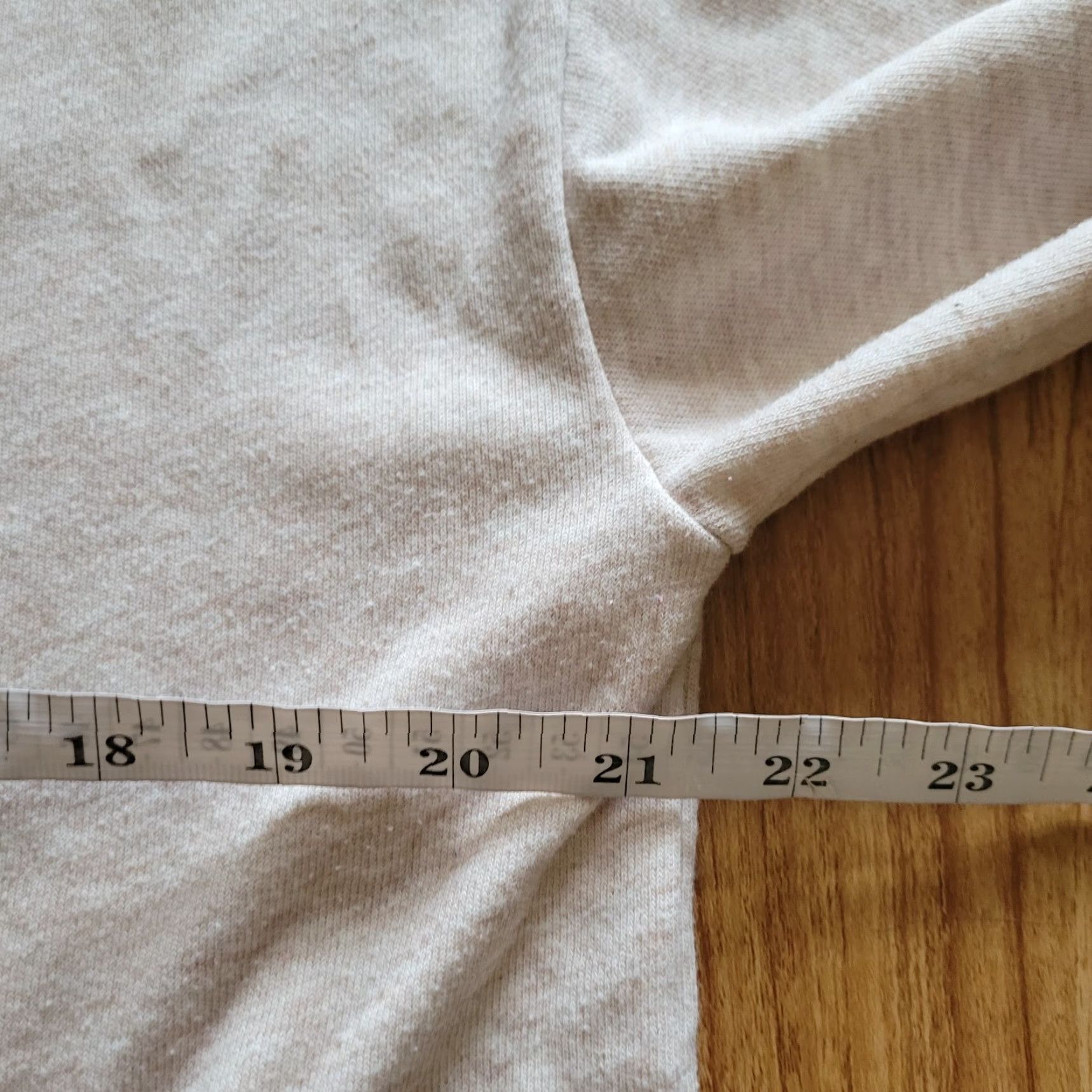 Old Navy Old Navy Shirt Womens Large Beige Jersey 3/4 Sleeves Round Neck Casual Top Mens Women Girls? Size L / US 10 / IT 46 - 6 Thumbnail