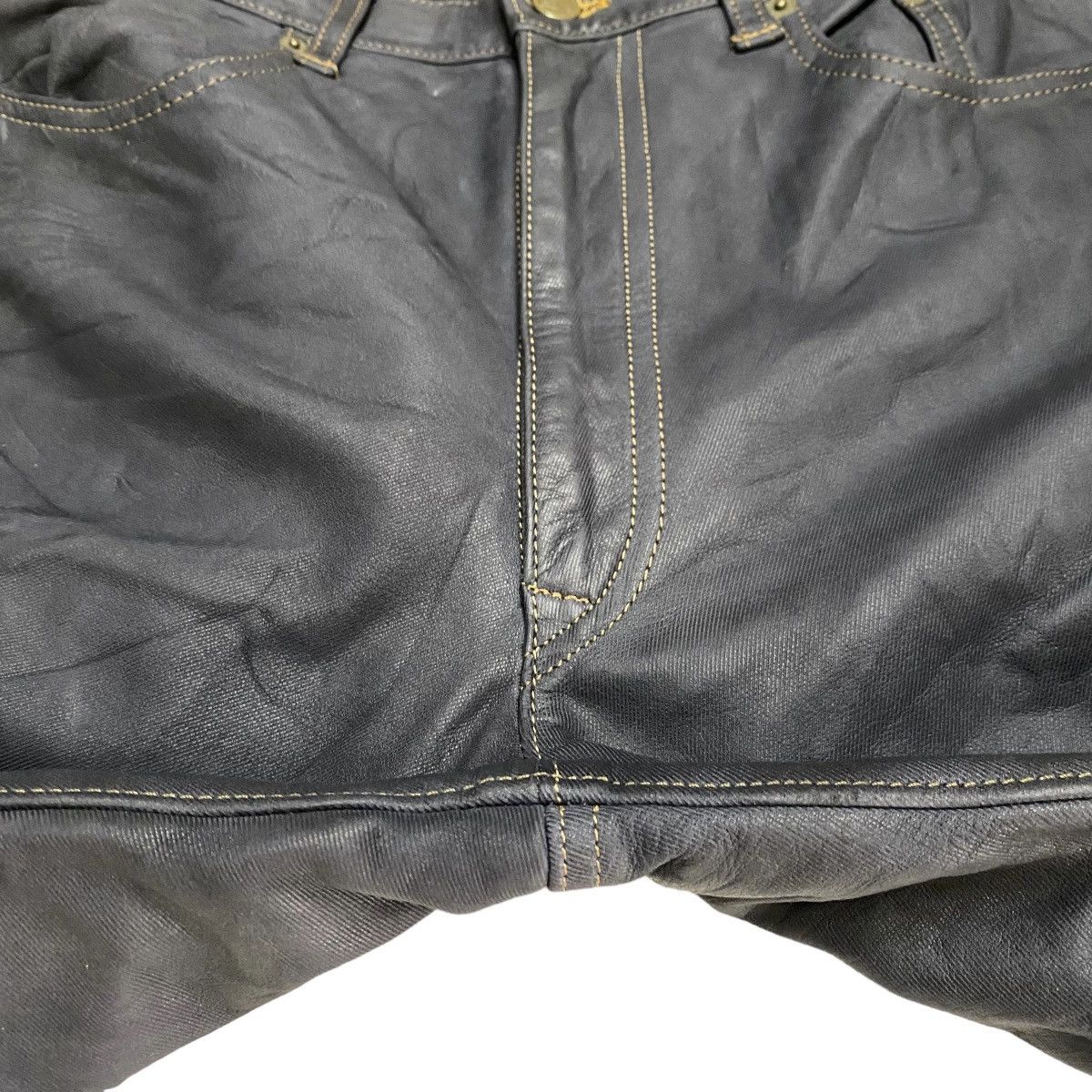 Genuine Leather × Leather × The Lost Explorer Explorer Exalito patina washable leather pant Size US 32 / EU 48 - 8 Thumbnail