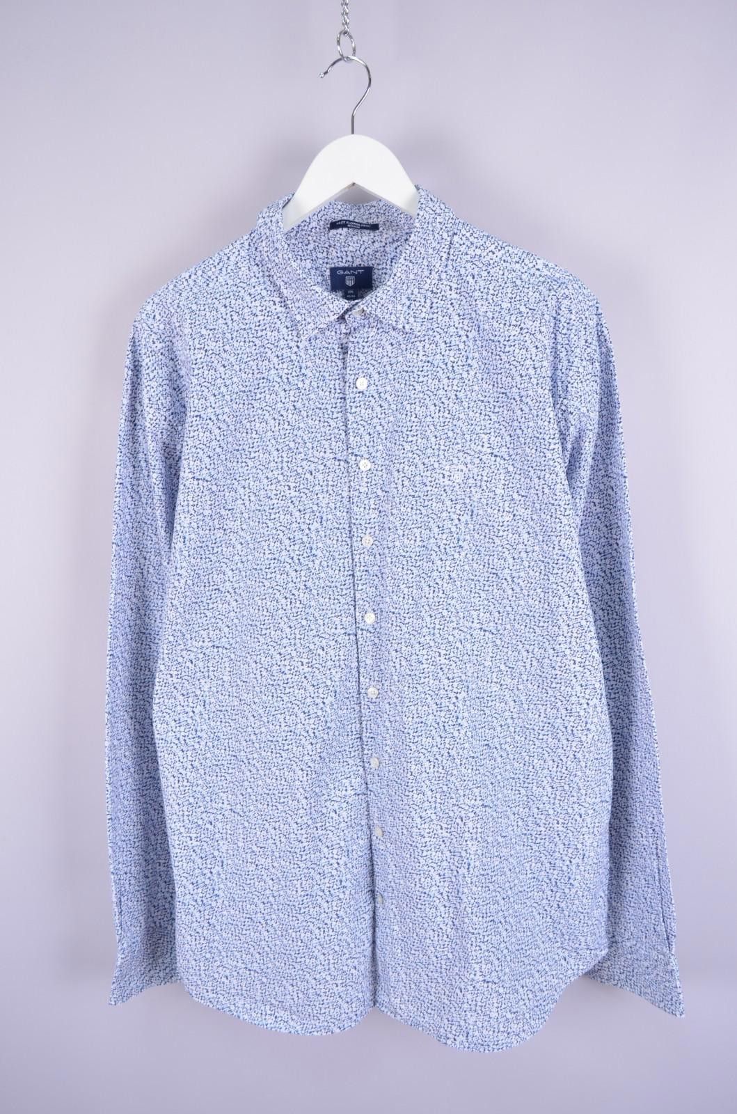Gant Mens Gant Hazy Flower Print Shirt Blue Size XXL 2XL Regular Size US XXL / EU 58 / 5 - 1 Thumbnail
