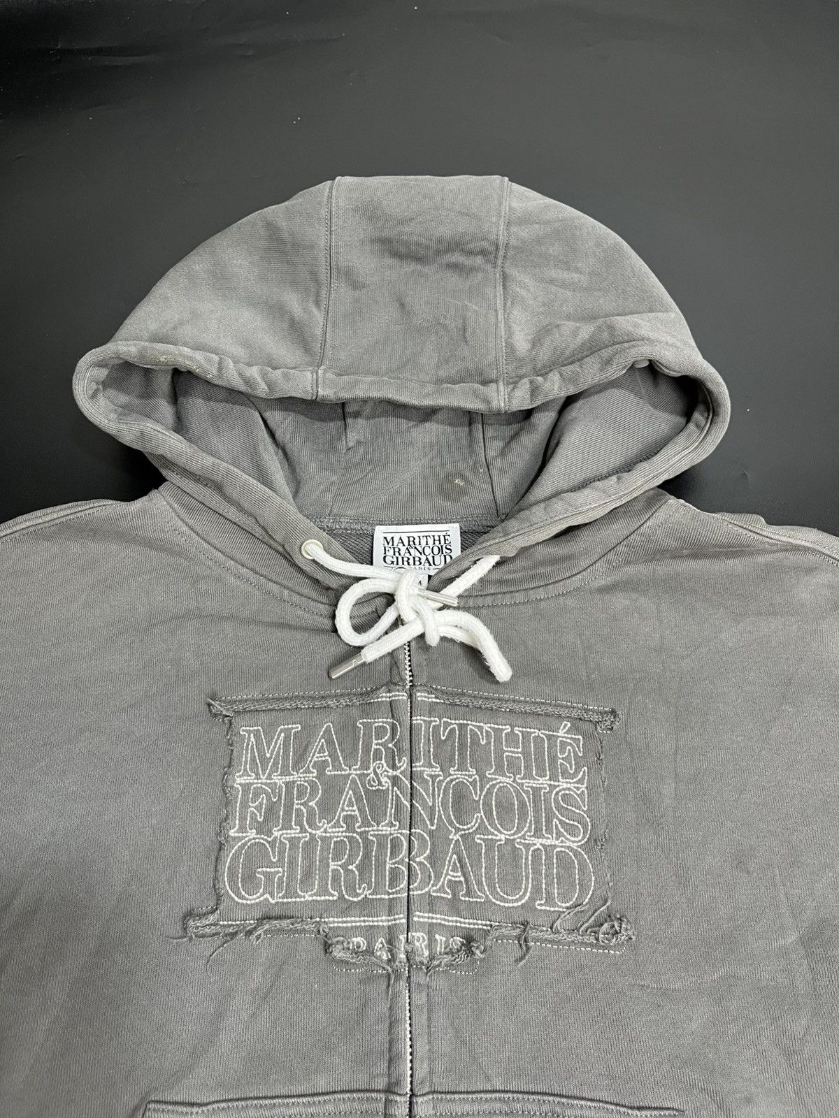 If Six Was Nine × Le Grande Bleu (L.G.B.) × Marithe + Francois Girbaud Marithe Francois Girbaud Crop Hood Size US M / EU 48-50 / 2 - 3 Thumbnail