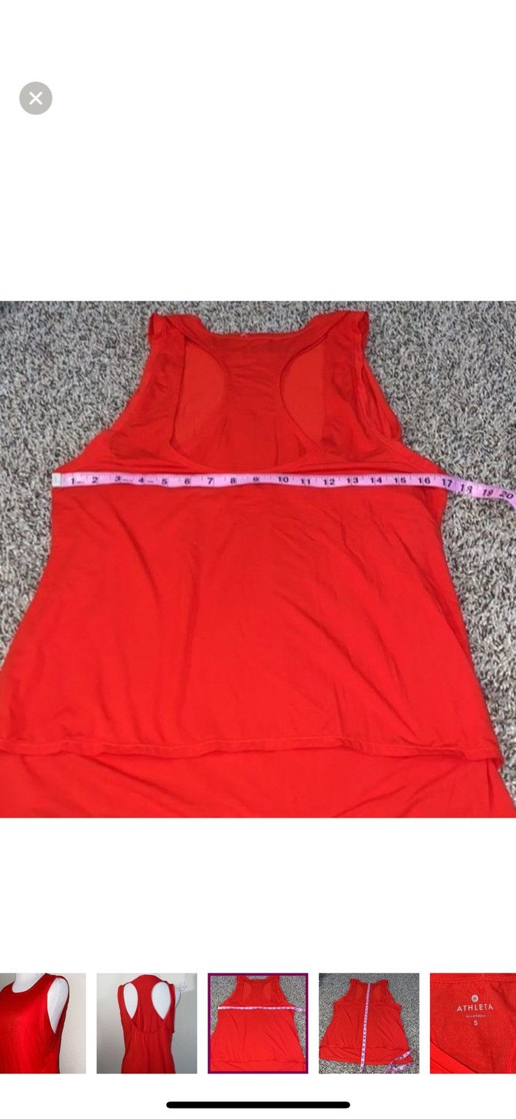 Athleta Athleta small essence double layered tank top Size S / US 4 / IT 40 - 2 Thumbnail