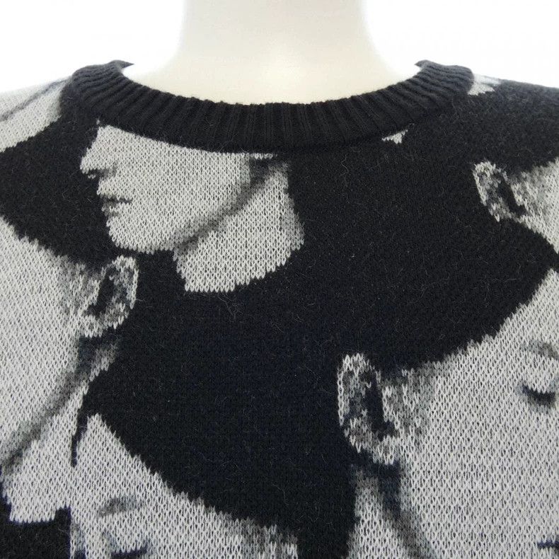 Yohji Yamamoto Yohji Yamamoto Uchida Sparrow Illustrated Knitwear sweater Size US L / EU 52-54 / 3 - 3 Thumbnail