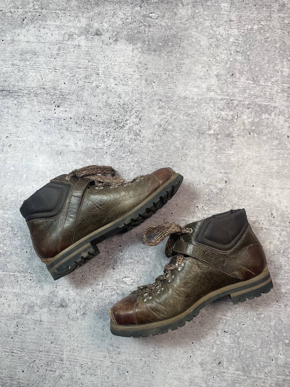 Santoni Vintage Santoni Hiking Leather Boots Y2K Size US 9.5 / EU 42-43 - 4 Thumbnail
