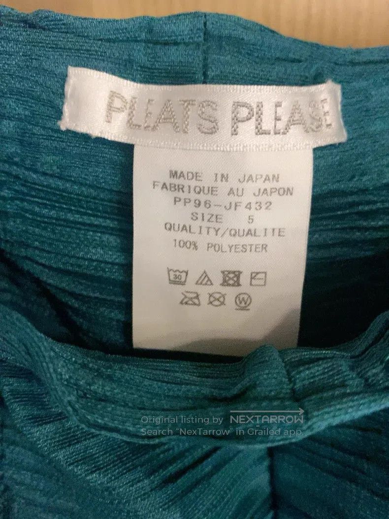 Issey Miyake Issey Miyake size:5 Blue Trousers Size 22" - 3 Thumbnail