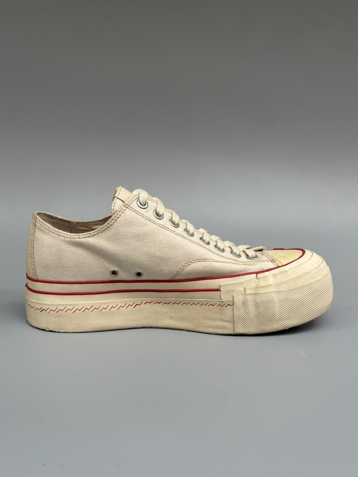 Visvim Vivim Skagway Lo G.pattern Canvass sneakers Size US 10 / EU 43 - 11 Thumbnail