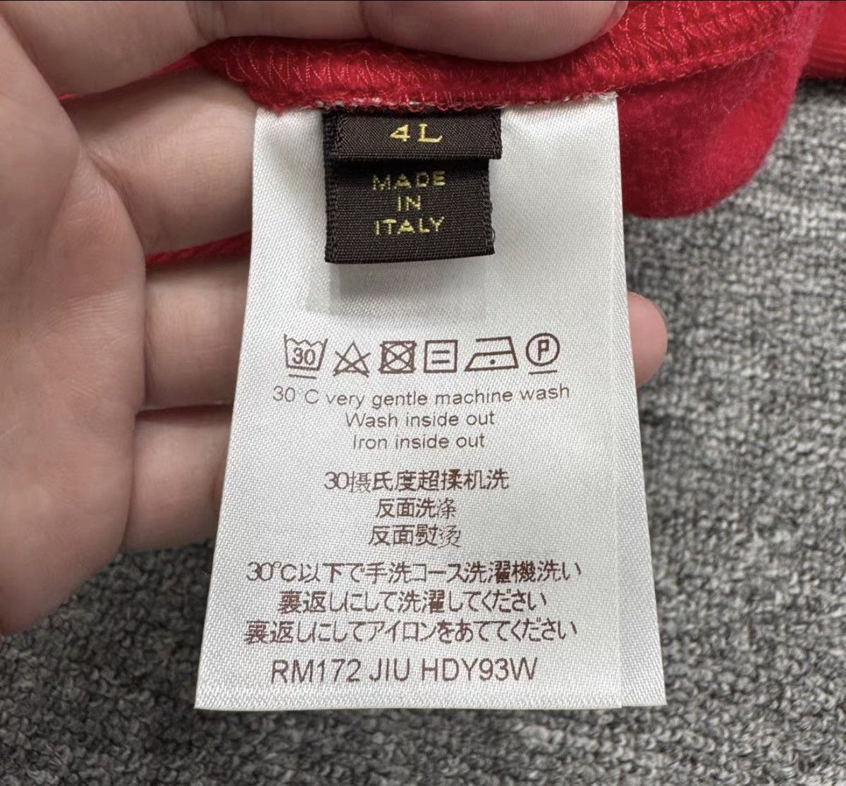 Louis Vuitton × Supreme Supreme Louis Vuitton arc logo crewneck Size US XXL / EU 58 / 5 - 4 Thumbnail