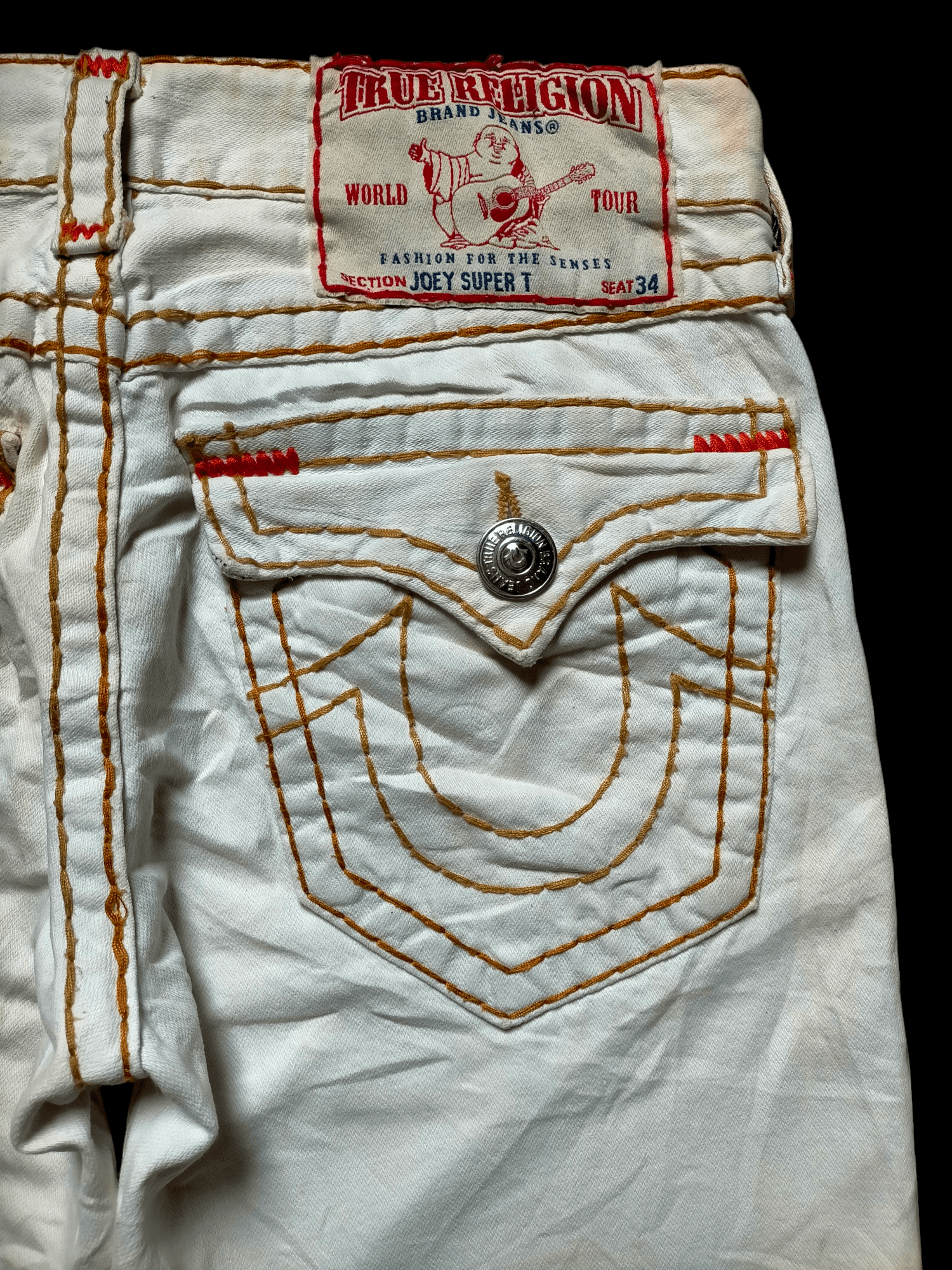 True Religion Flare Jeans True Religion Low Rise Boot cut Denim Size US 32 / EU 48 - 5 Thumbnail