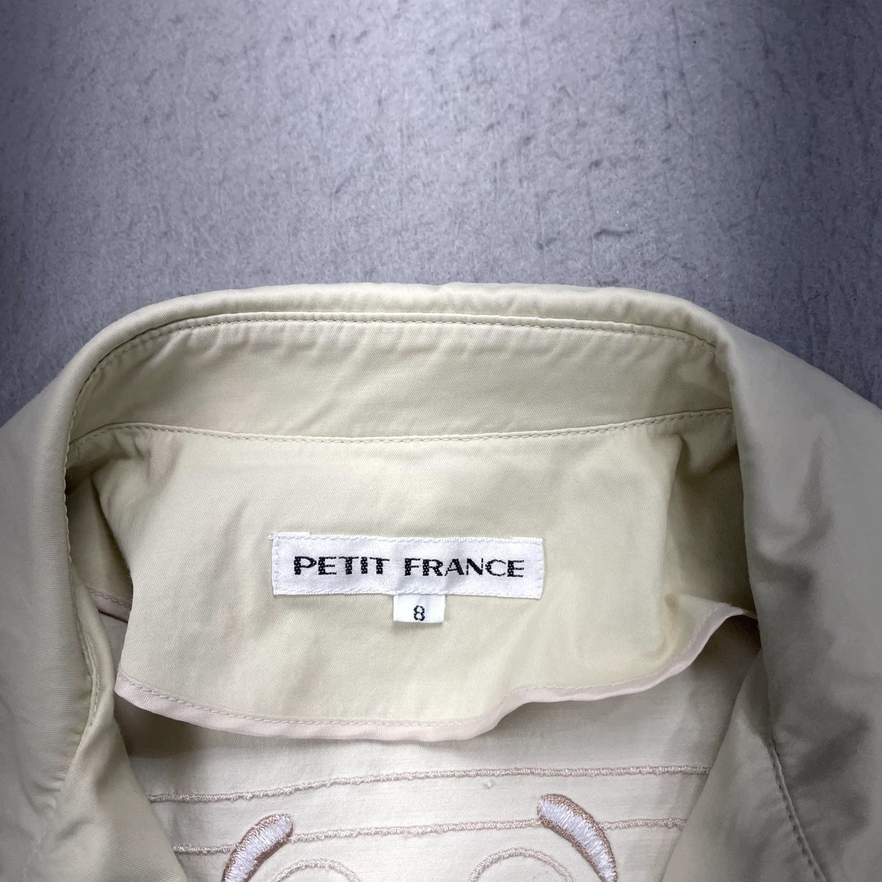 Pinko VINTAGE Petit France Jacket Womens 8 Beige Belted Pink Panther Cartoon Classic Coat/Outerwear (Jacket) Not applicable Size 30" / US 8 / IT 44 - 4 Thumbnail