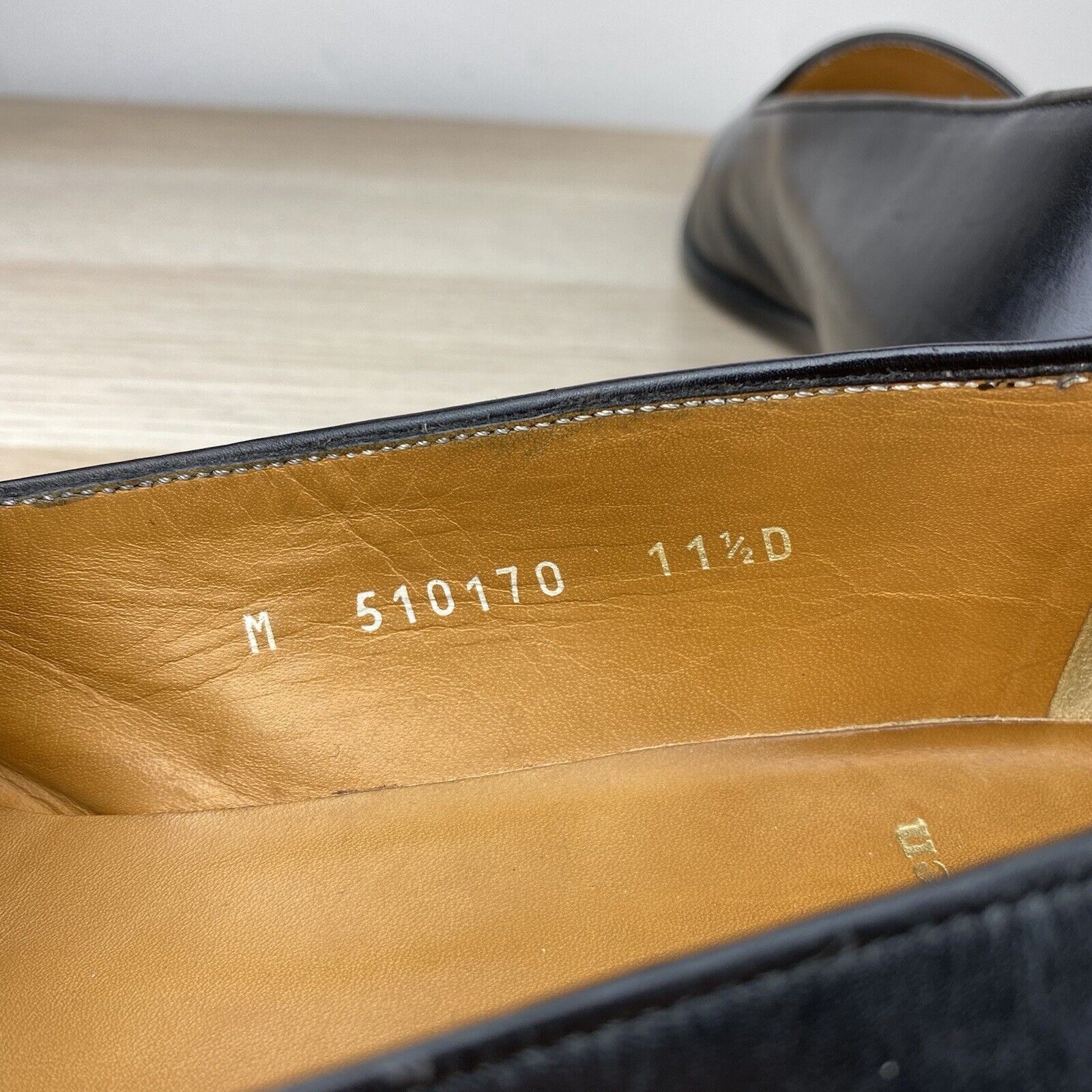 Polo Ralph Lauren Polo Ralph Lauren Tuxedo Opera Loafers 11.5D Black Leather Size US 11.5 / EU 44-45 - 12 Thumbnail