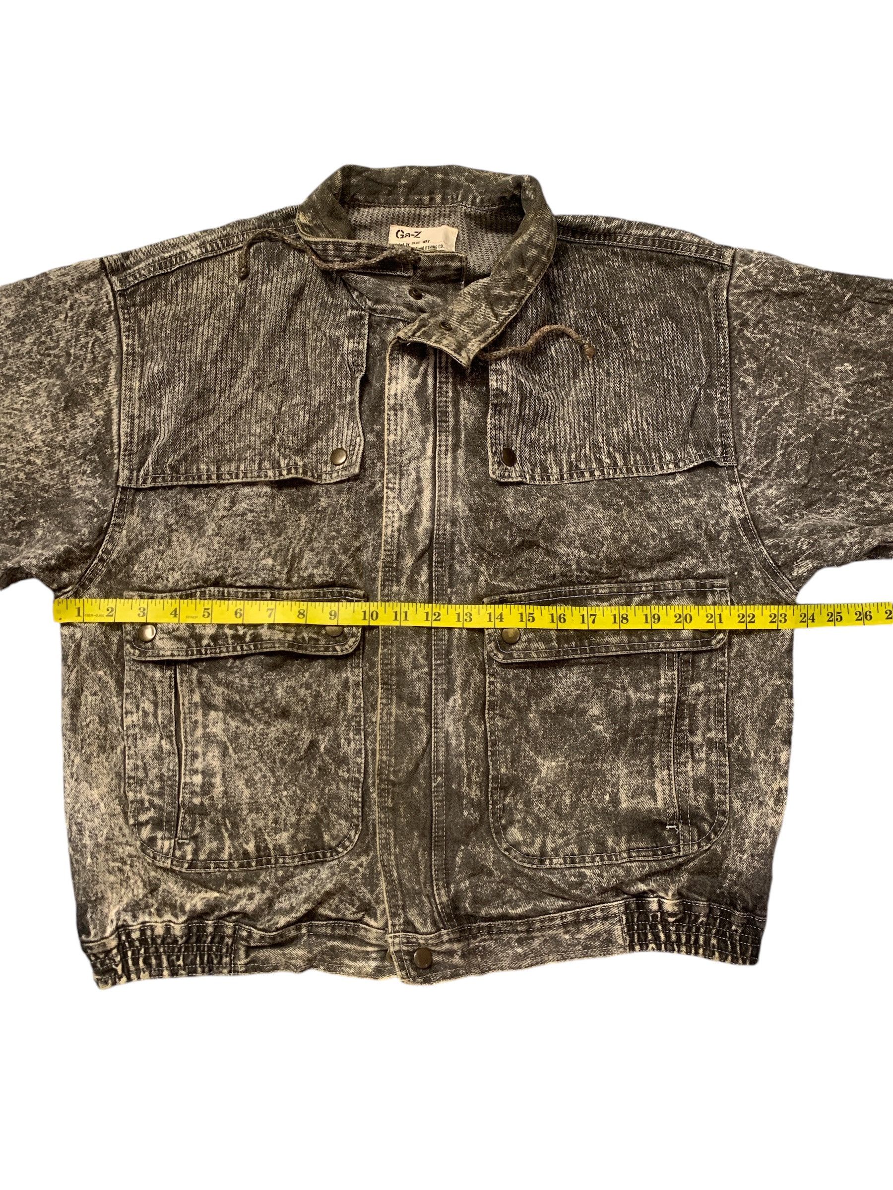 Japanese Brand Rare Design Vintage Ga-Z Blue Way Denim Jackets Size US M / EU 48-50 / 2 - 6 Thumbnail