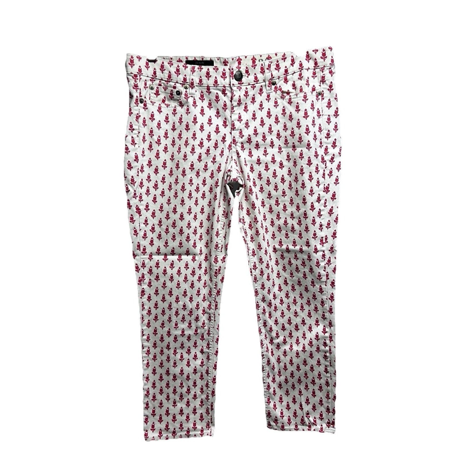 J.Crew J.Crew Cropped Matchstick Ankle Pants Pockets 30x24 Stretch Size 30" / US 8 / IT 44 - 2 Thumbnail