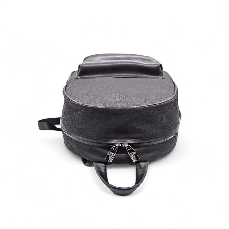 Versace VERSACE COLLECTION BLACK NYLON BACKPACK WITH LOGO Size ONE SIZE - 5 Thumbnail