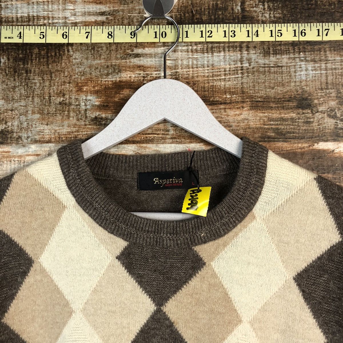 Homespun Knitwear Aspetiva Brown vintage Knitwear #A2199 Size US L / EU 52-54 / 3 - 4 Thumbnail
