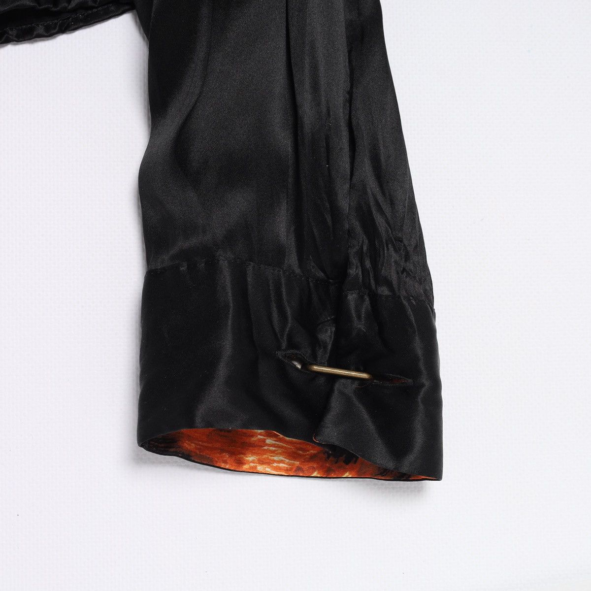 Just Cavalli Just Cavalli Silk Shirt Black Blouse Top Roberto Leopard Size L / US 10 / IT 46 - 11 Thumbnail