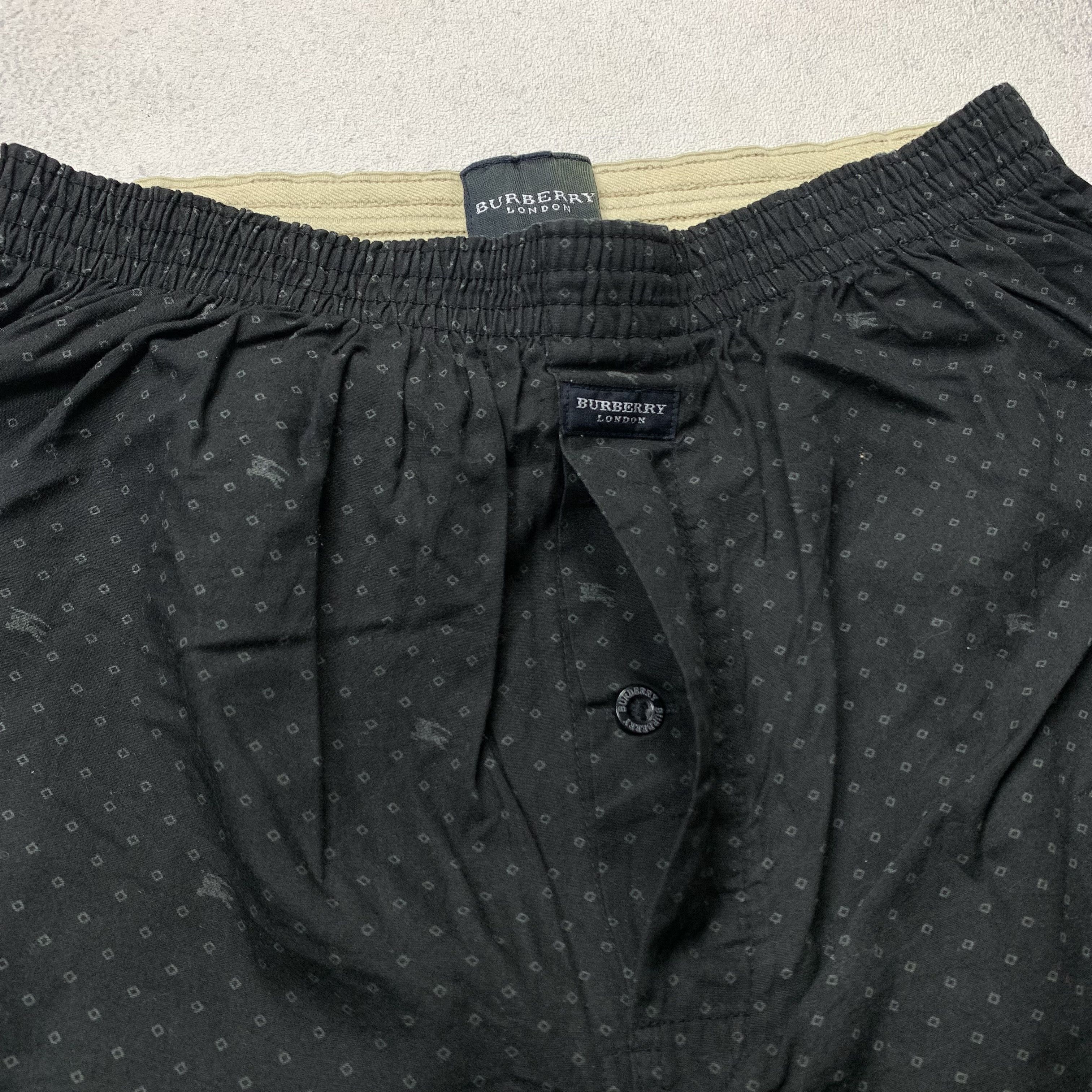 Burberry Burberry Boxer Short Pants Overprint Logo Underwear Size US 30 / EU 46 - 3 Thumbnail