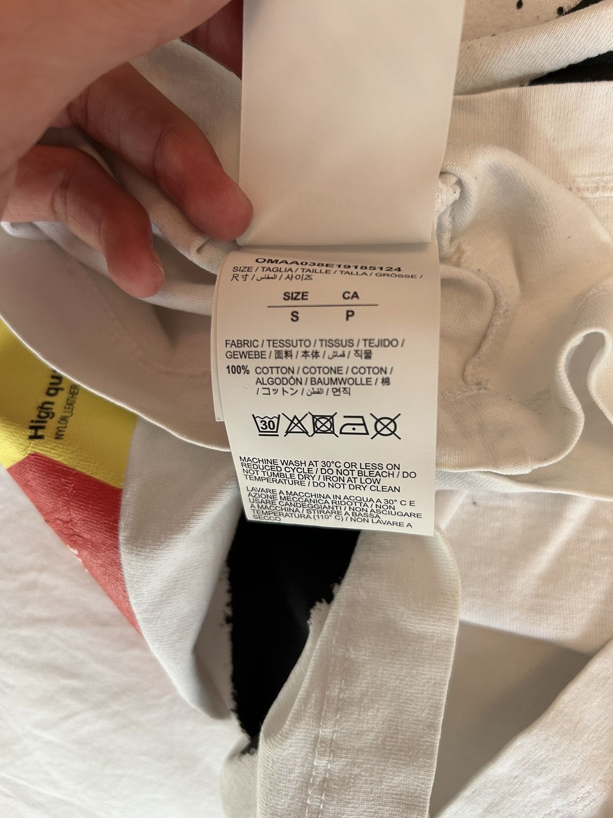 Off-White Off-White industrial belt Tee Size US S / EU 44-46 / 1 - 5 Thumbnail