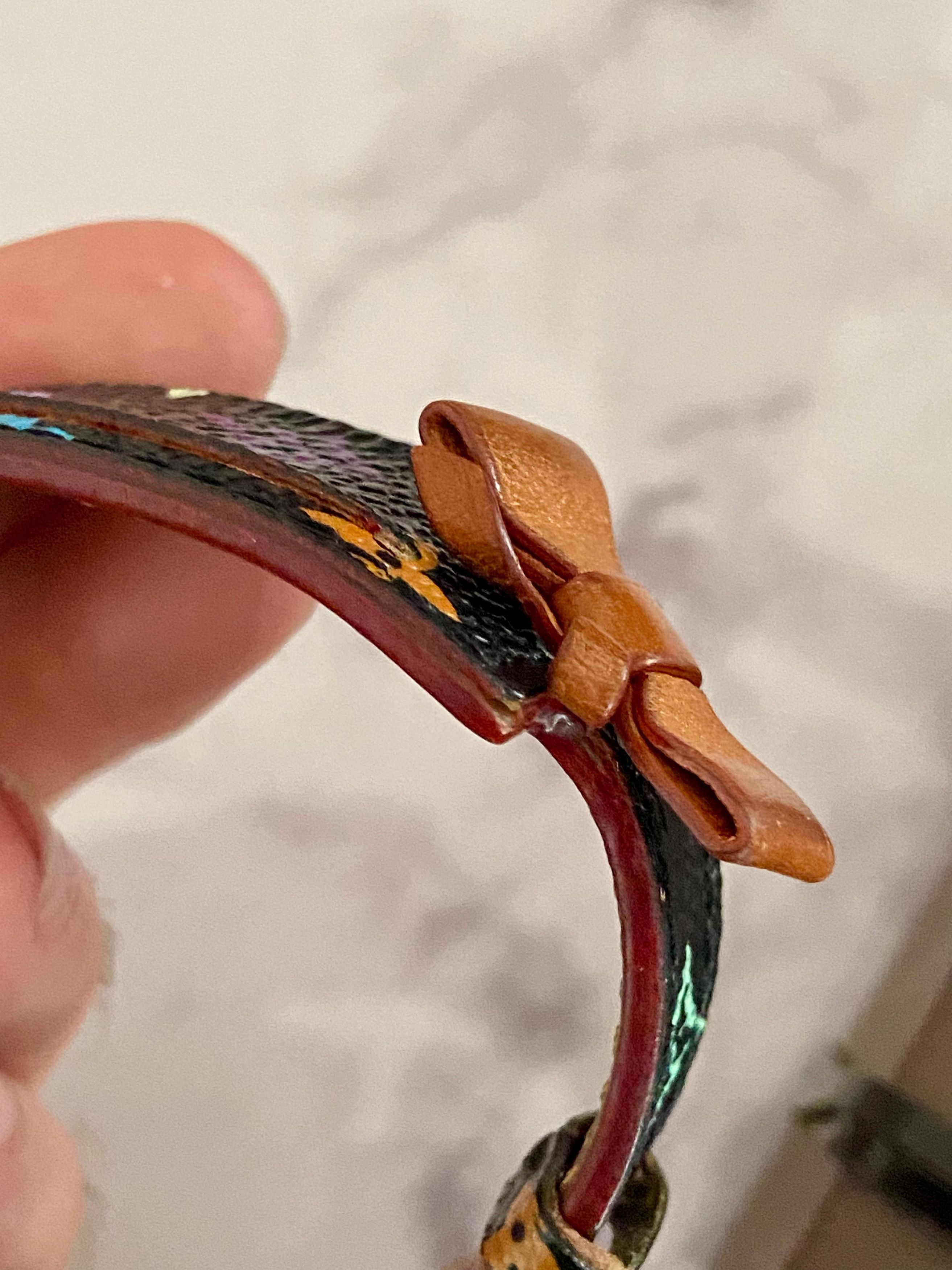 Louis Vuitton × Takashi Murakami Louis Vuitton X Murakami Gold Plated 2005 Monogram Bracelet Size ONE SIZE - 5 Thumbnail