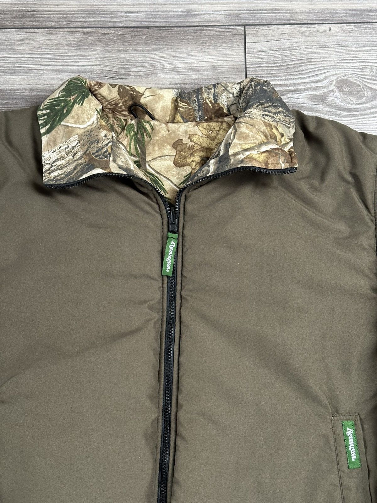Realtree Remington Real Tree Camo Reversible Puffer Jacket Size US XL / EU 56 / 4 - 4 Thumbnail