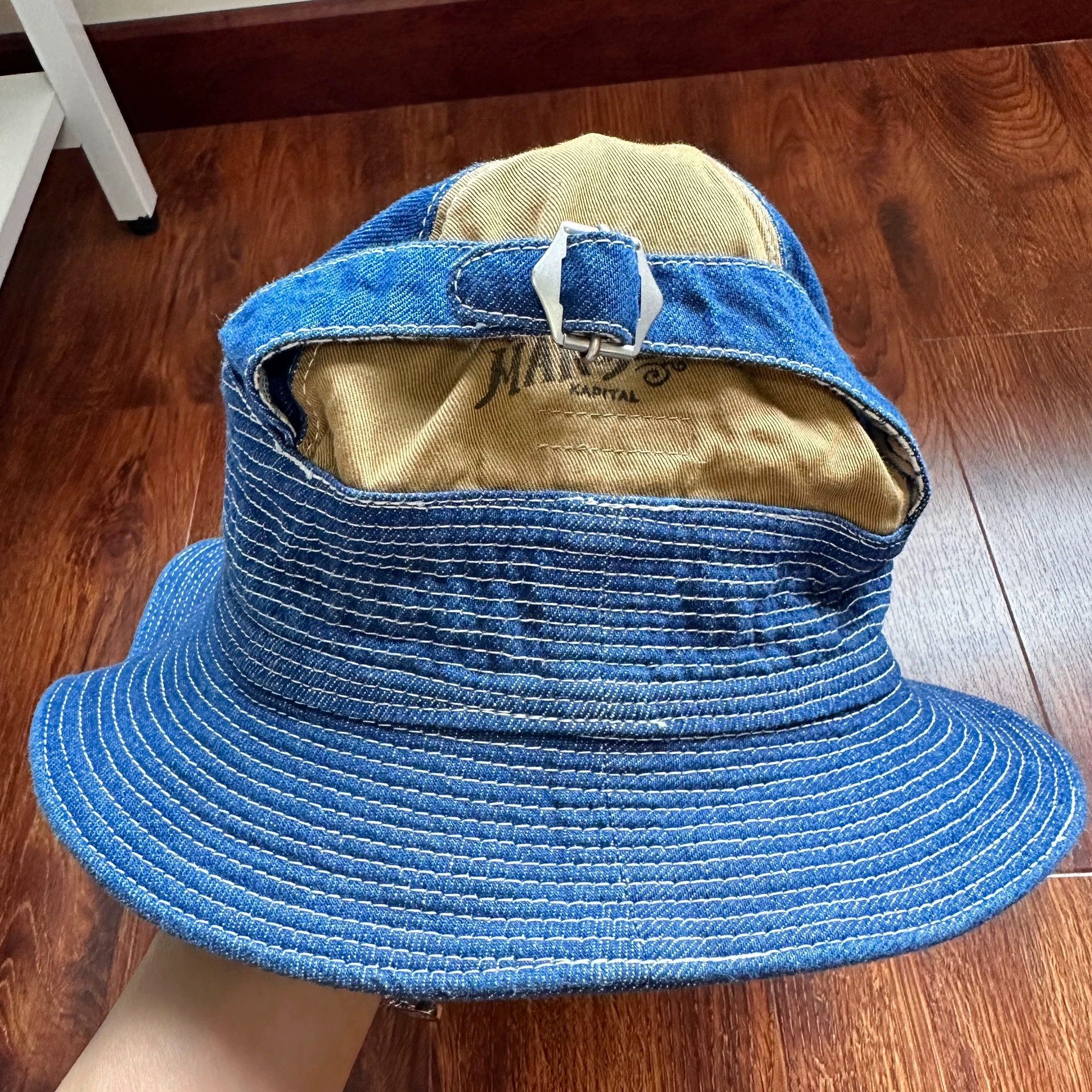 Kapital Kapital Old Man With Sea Cowboy Fisherman Hat - -DMC Size ONE SIZE - 1 Thumbnail