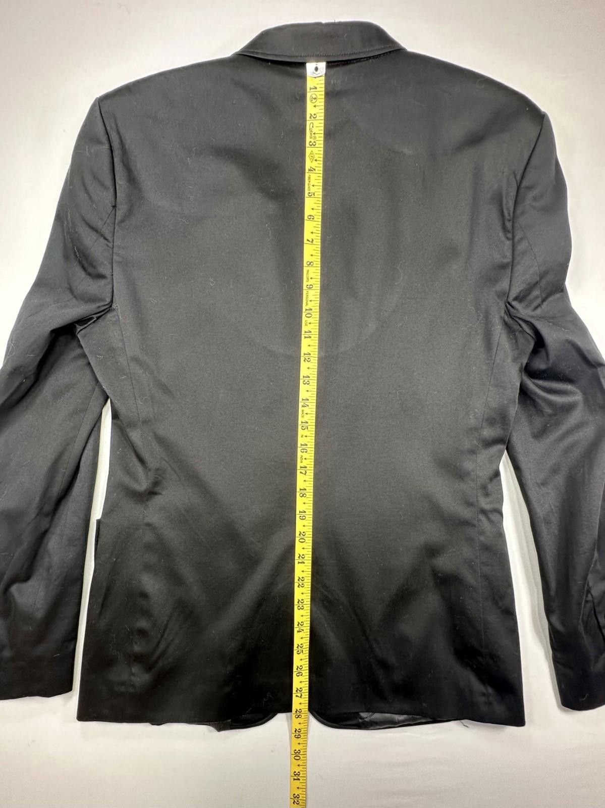 Asos Asos Slim Fit Men's Suit Jacket Blazer Black 38 Size 38R - 3 Thumbnail
