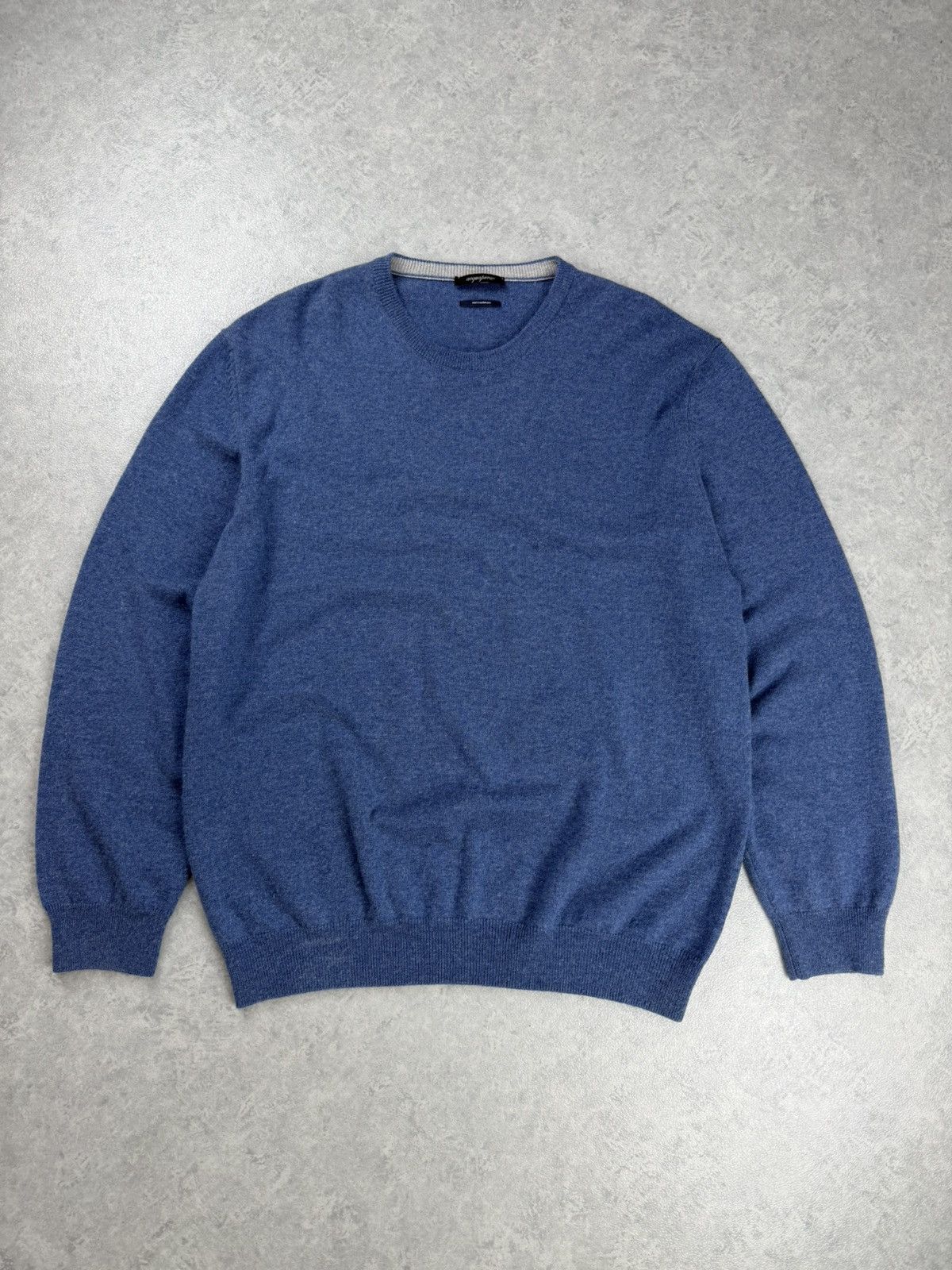 Other Acquapura 100% Cashmere Sweater Blue Made in Italy Size XXL Size US XXL / EU 58 / 5 - 1 Thumbnail