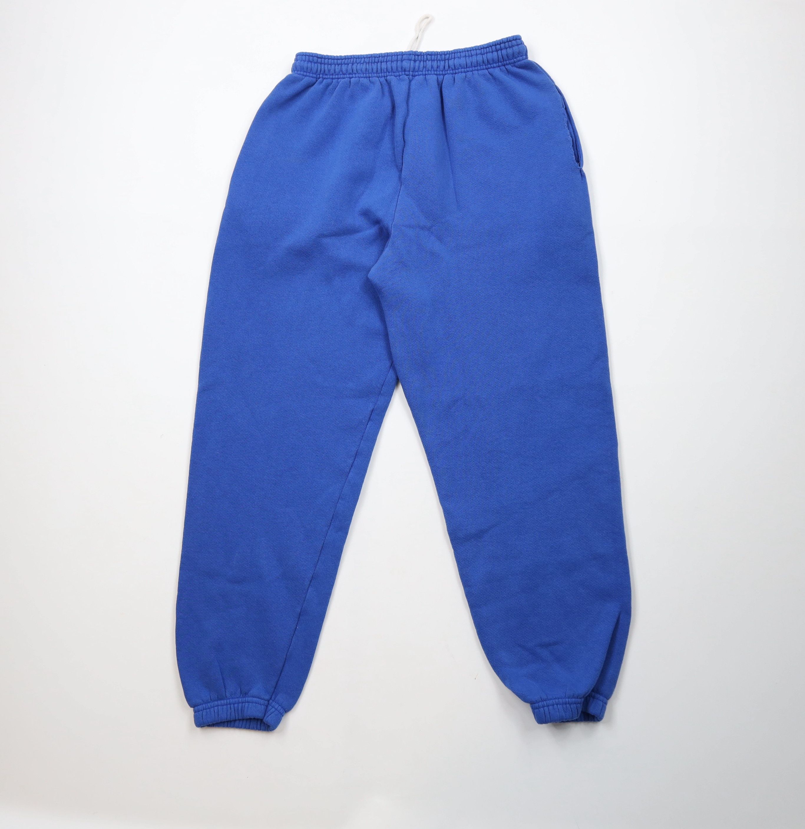 Vintage Vintage 90s Streetwear Cuffed Sweatpants Joggers Blue USA Size US 36 / EU 52 - 9 Thumbnail