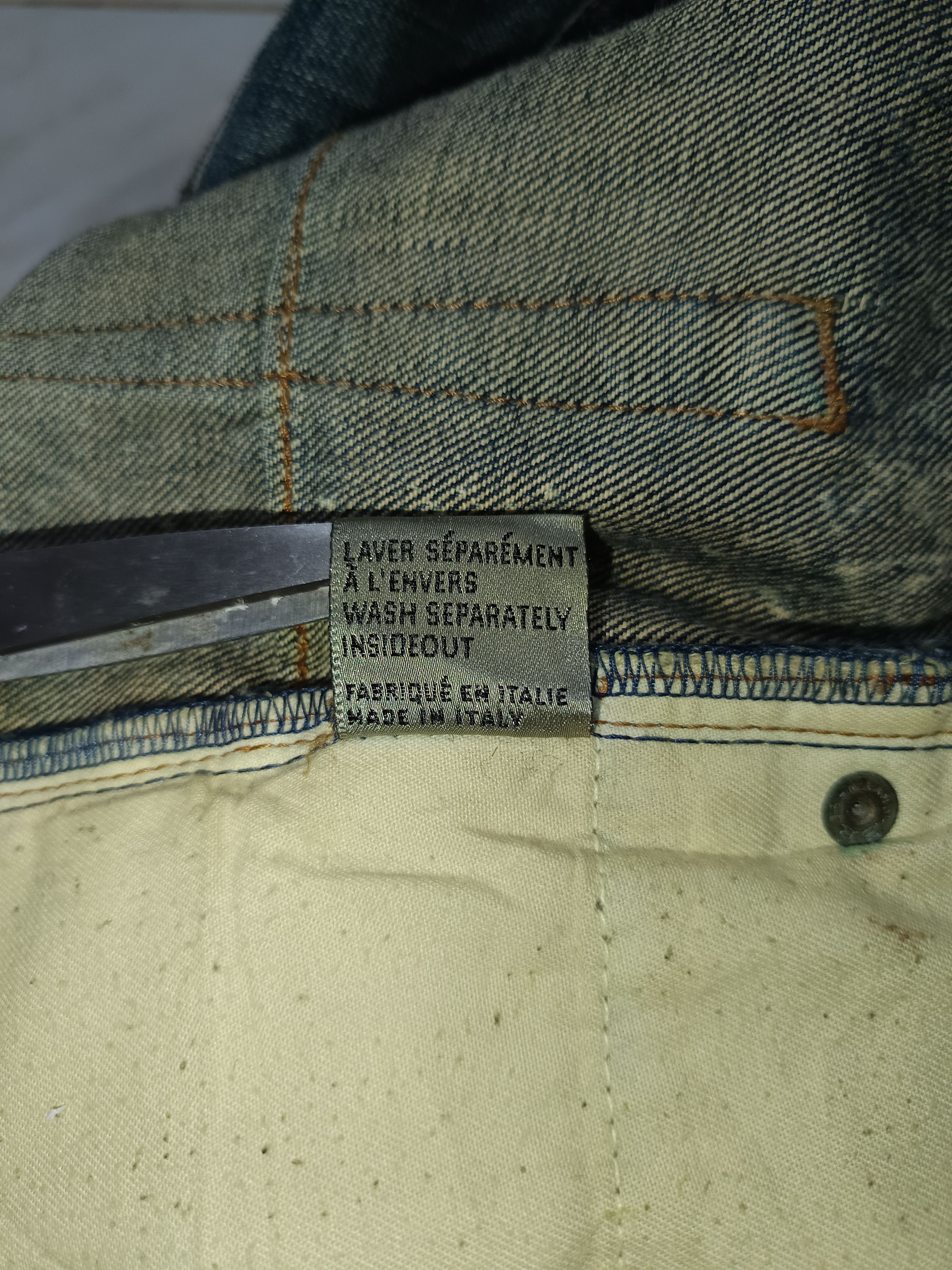 Dior Dior Homme SS07 Spiderweb Denim Hedi Slimane Size US 30 / EU 46 - 10 Thumbnail