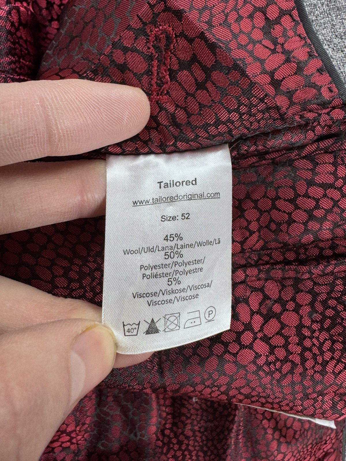 Other Mens wool suit blazer Tailored Originals slim fit size 52 Size 40R - 9 Thumbnail