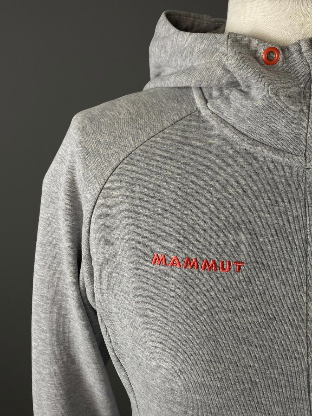 Mammut Ladies Mammut Gray Full Zip Hooded Activewear Sweater Size M / US 6-8 / IT 42-44 - 2 Thumbnail