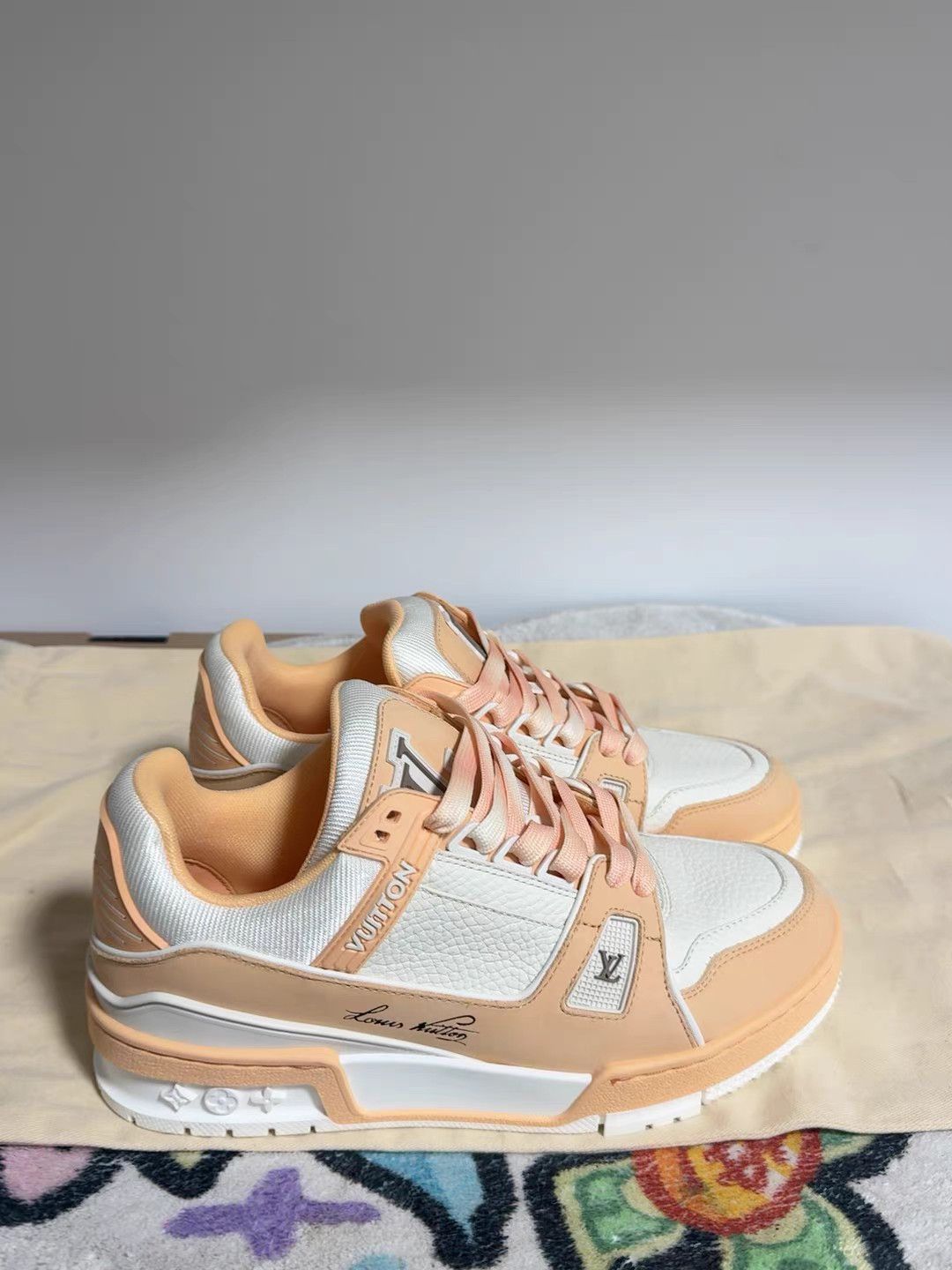 Louis Vuitton LOUIS VUITTON Trainer Low-Top Sneakers K13 Size US 6 / IT 36 - 6 Thumbnail