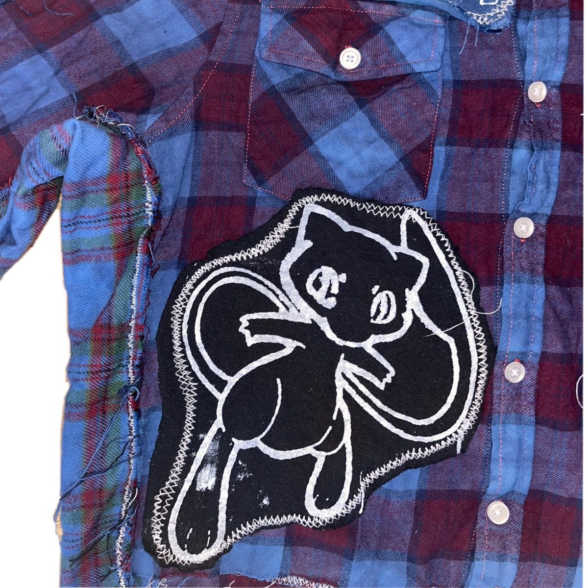 Other Basedbich custom flannel with patches size large men’s Size US L / EU 52-54 / 3 - 5 Thumbnail