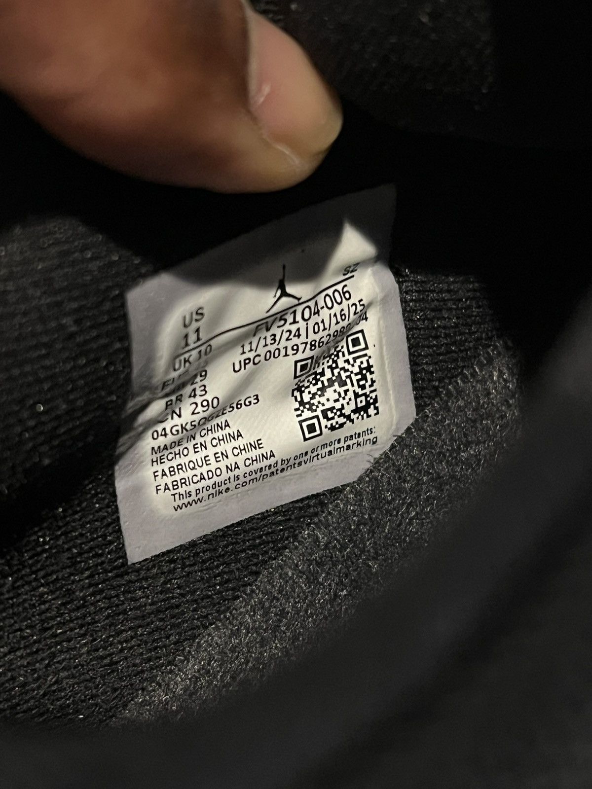 Jordan Brand Jordan Bred 11 Low (2025) Size US 11 / EU 44 - 6 Thumbnail