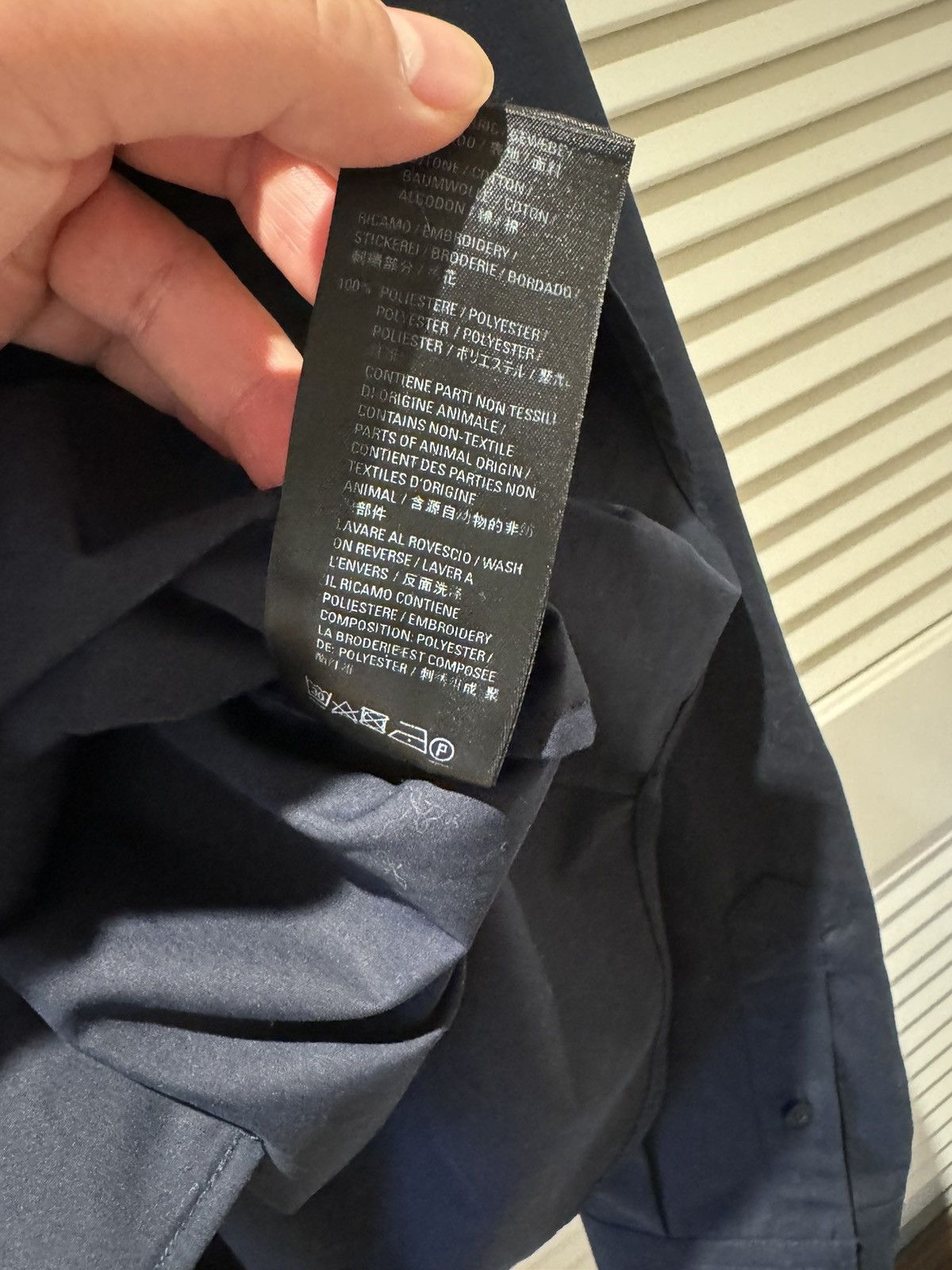 Balenciaga Oversized Balenciaga barcode long sleeve dress shirt Size US S / EU 44-46 / 1 - 6 Thumbnail