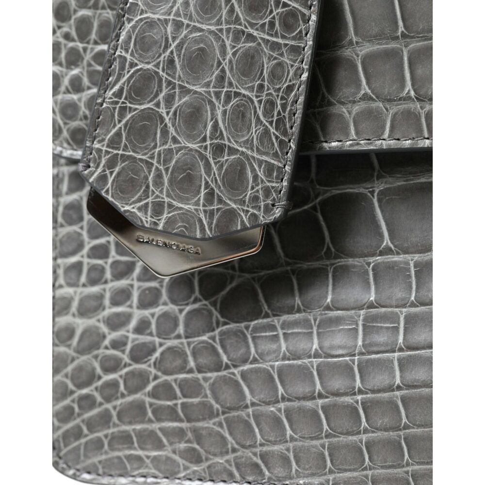 Balenciaga Balenciaga Alligator Leather Medium Shoulder Bag Size ONE SIZE - 6 Thumbnail
