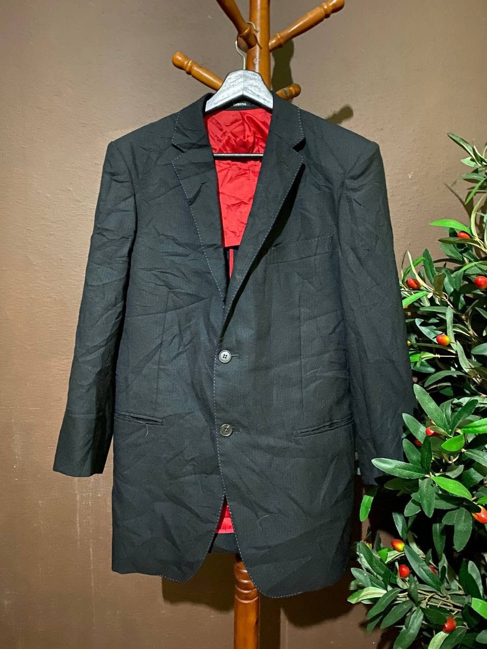 Designer × Japanese Brand Vintage 80s Turuya Two Button Blazer Made In Japan Size US M / EU 48-50 / 2 - 1 Thumbnail