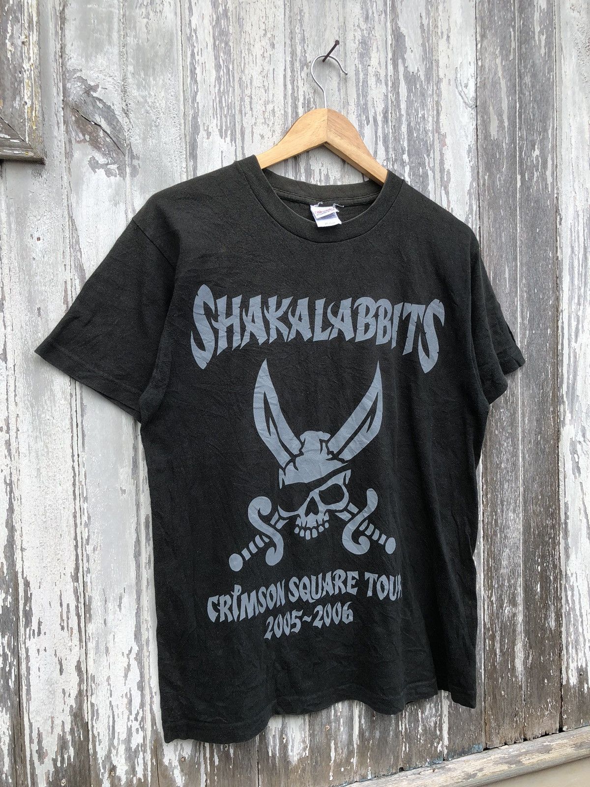 Band Tees × Japanese Brand × Vintage Vintage Y2K Sunfaded Shakalabbits Rock Band Tee Size US M / EU 48-50 / 2 - 4 Thumbnail