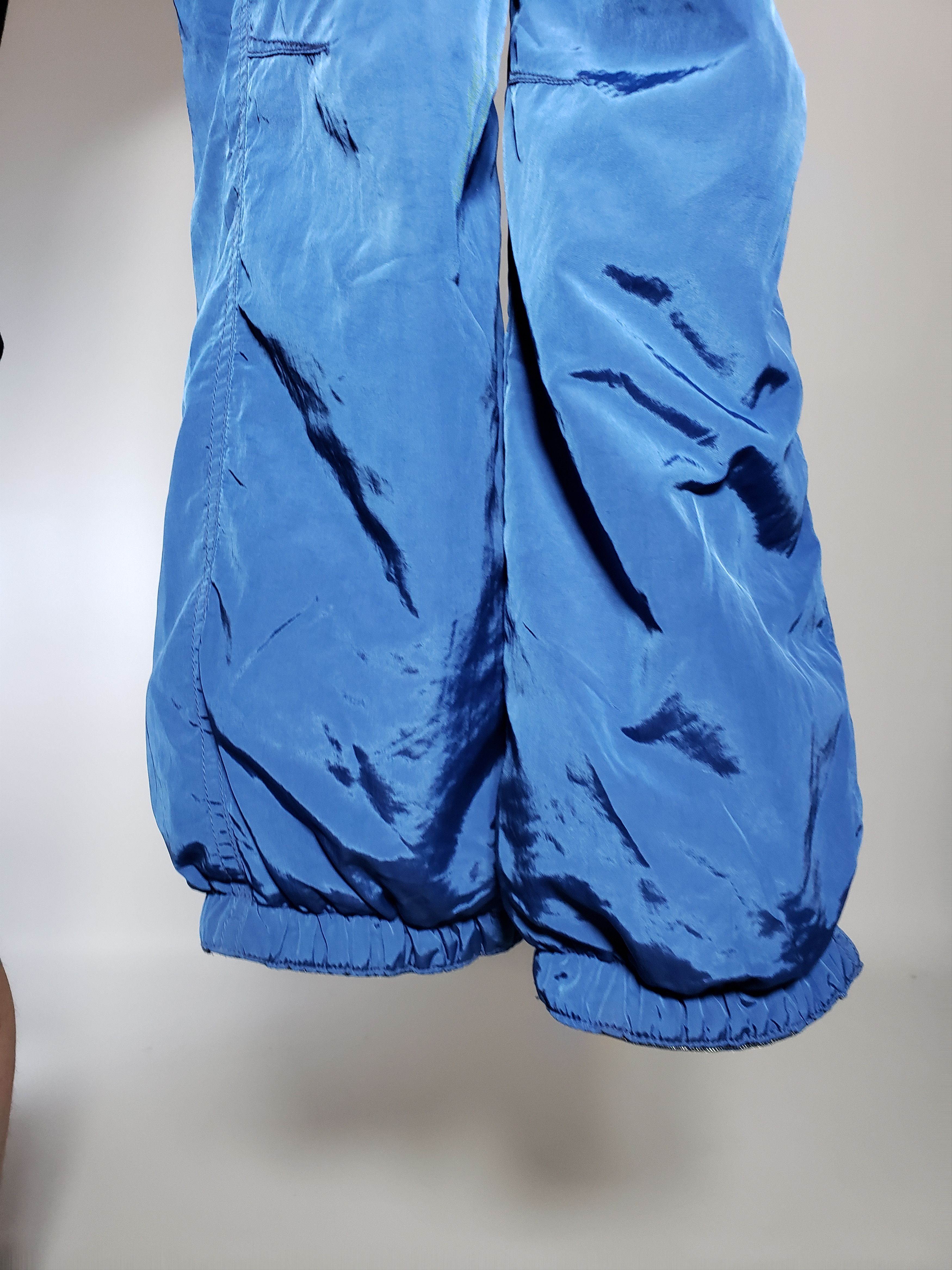 Ellesse Ellesse Vintage SKI Pants WARM Blue with belt like Nylon Size 26" / US 2 / IT 38 - 9 Thumbnail