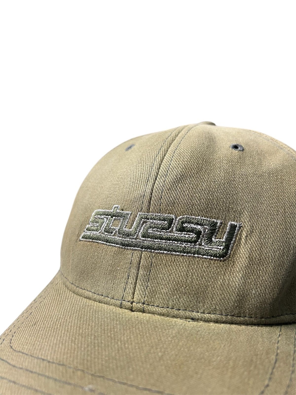 Stussy × Vintage Vintage 1990s Stussy Nyco Fullcap US Patent Size ONE SIZE - 2 Thumbnail
