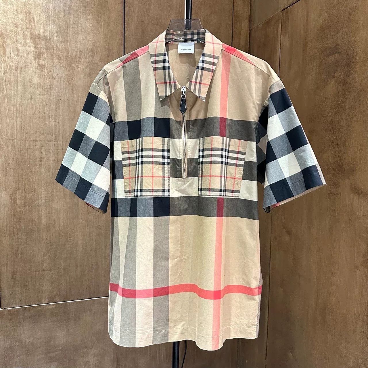 Burberry Burberry Patchwork Plaid Green Shirt M Men Size US M / EU 48-50 / 2 - 1 Thumbnail