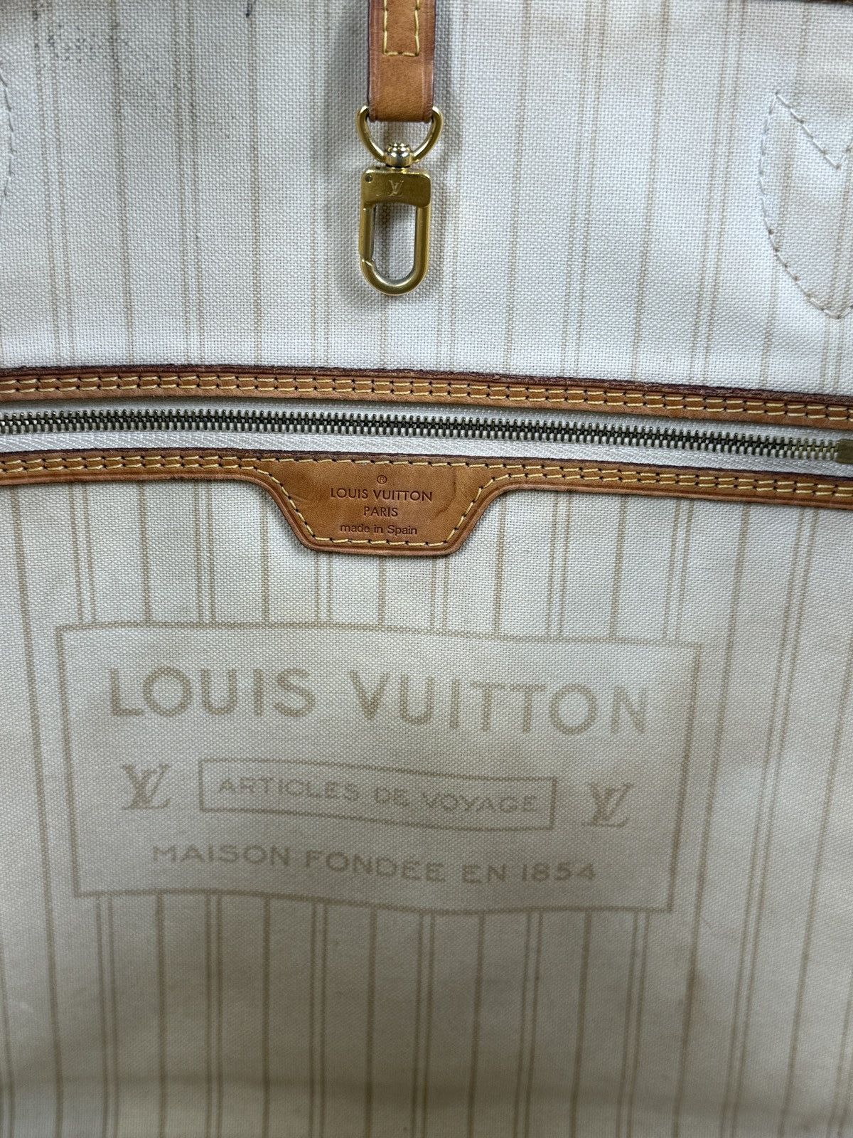 Louis Vuitton Louis Vuitton Neverfull Damier Azure MM Size ONE SIZE - 21 Thumbnail