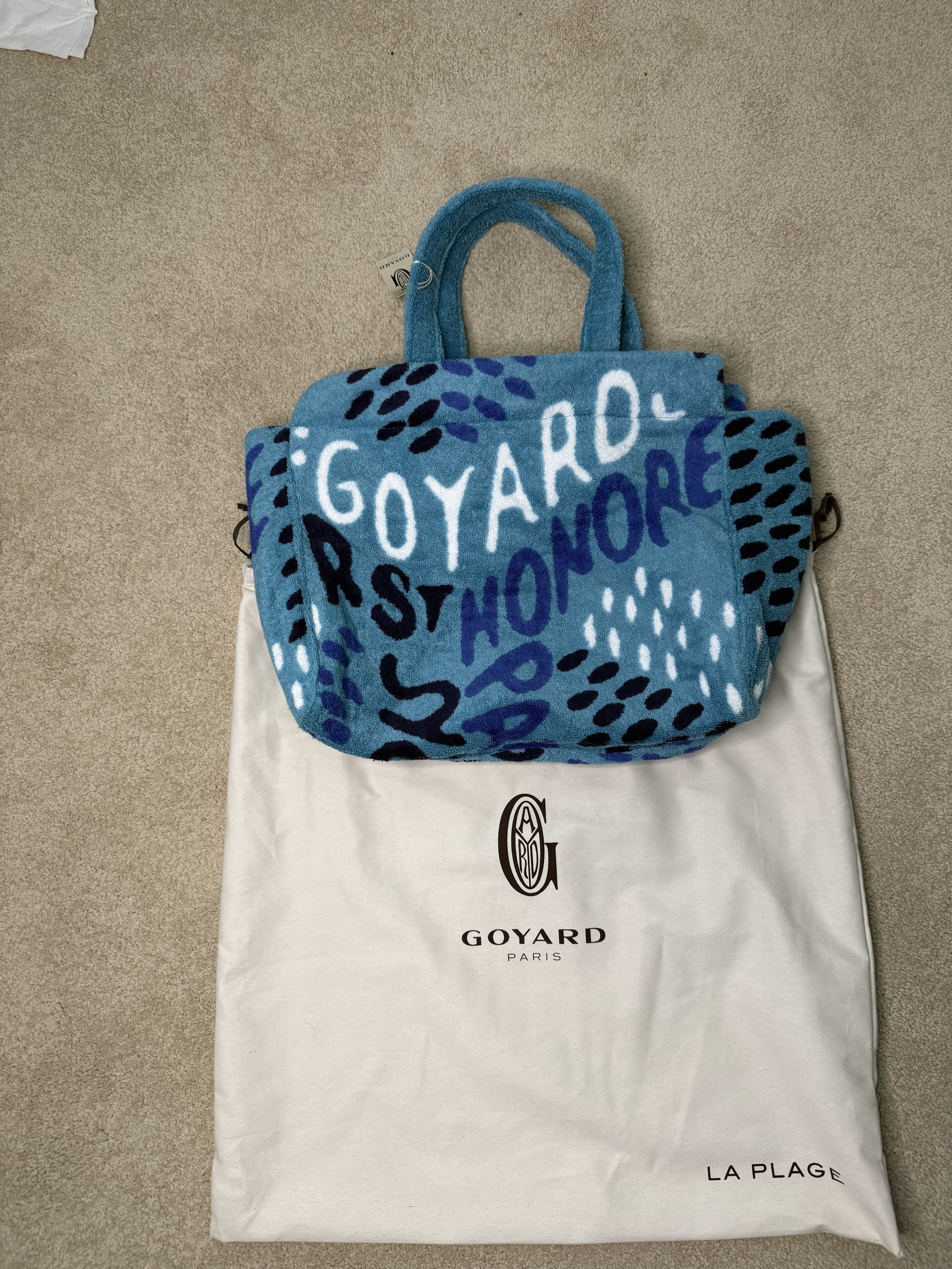 Goyard Ltd Edition Turquoise Goyardine Terry Cloth Eponge 2025 Size ONE SIZE - 1 Thumbnail