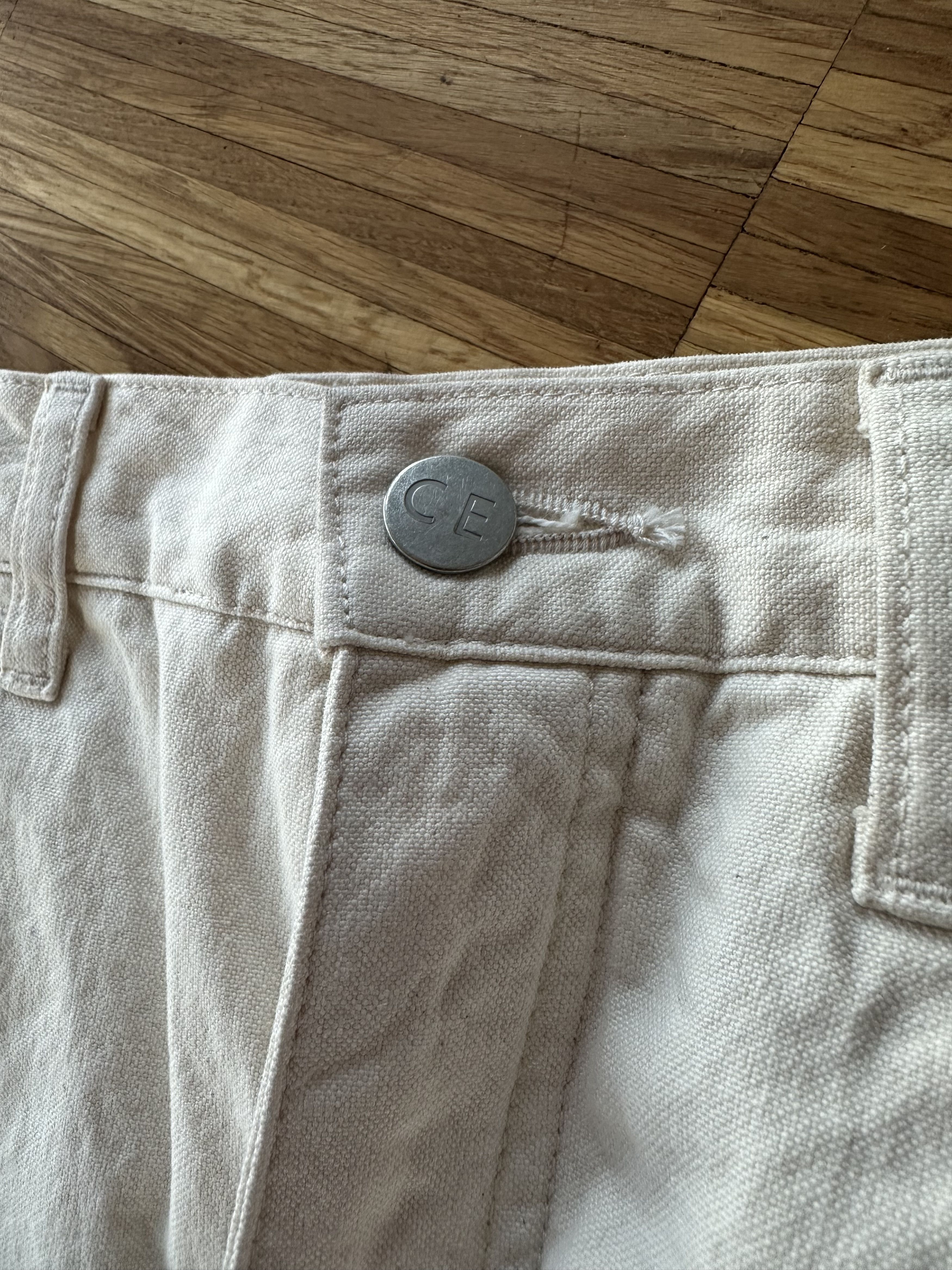 Cav Empt Cav Empt white cotton pants in large Size US 32 / EU 48 - 2 Thumbnail