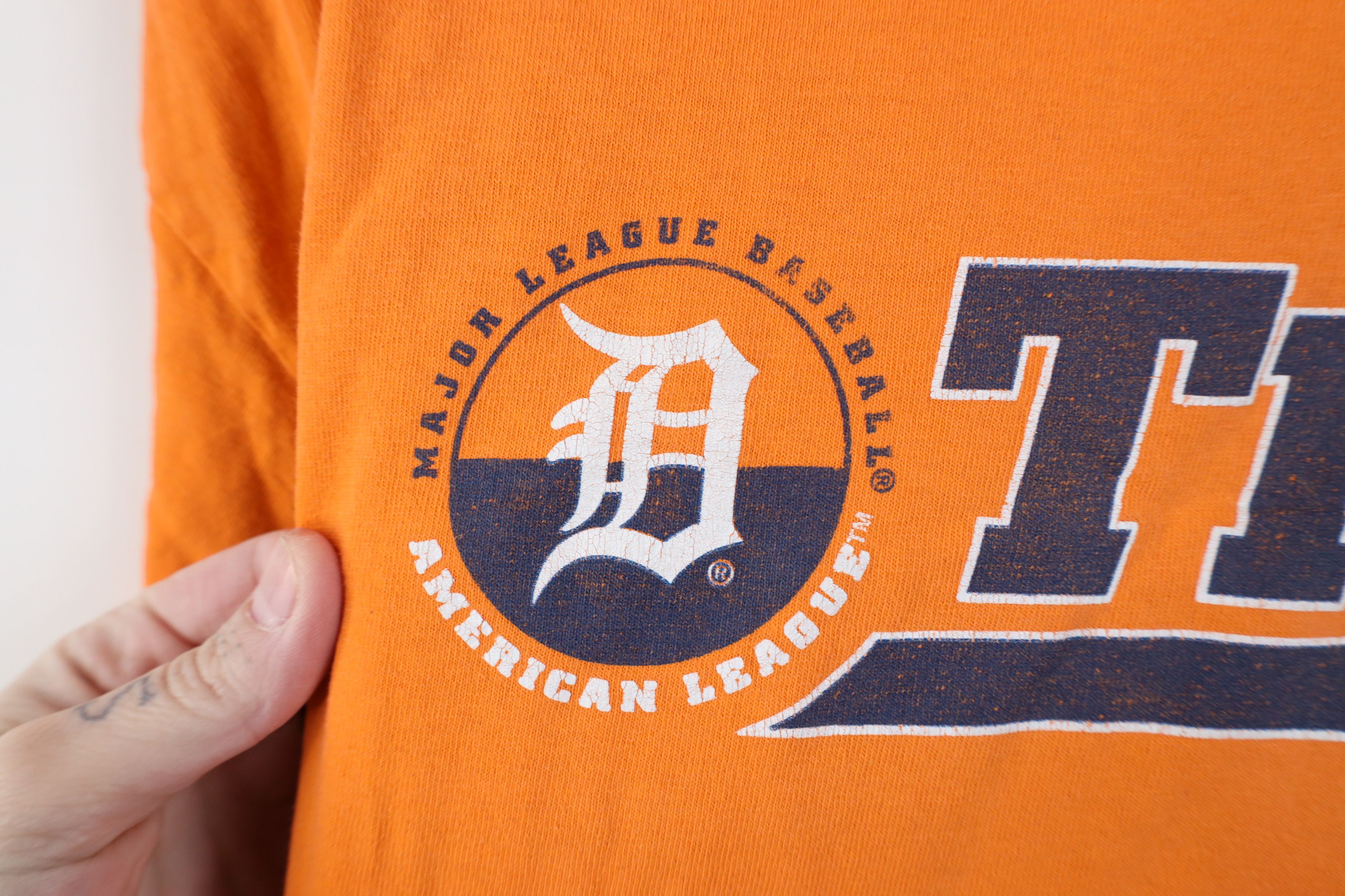 Vintage Vintage Y2K Old English D Detroit Tigers Baseball T-Shirt Size US M / EU 48-50 / 2 - 5 Thumbnail