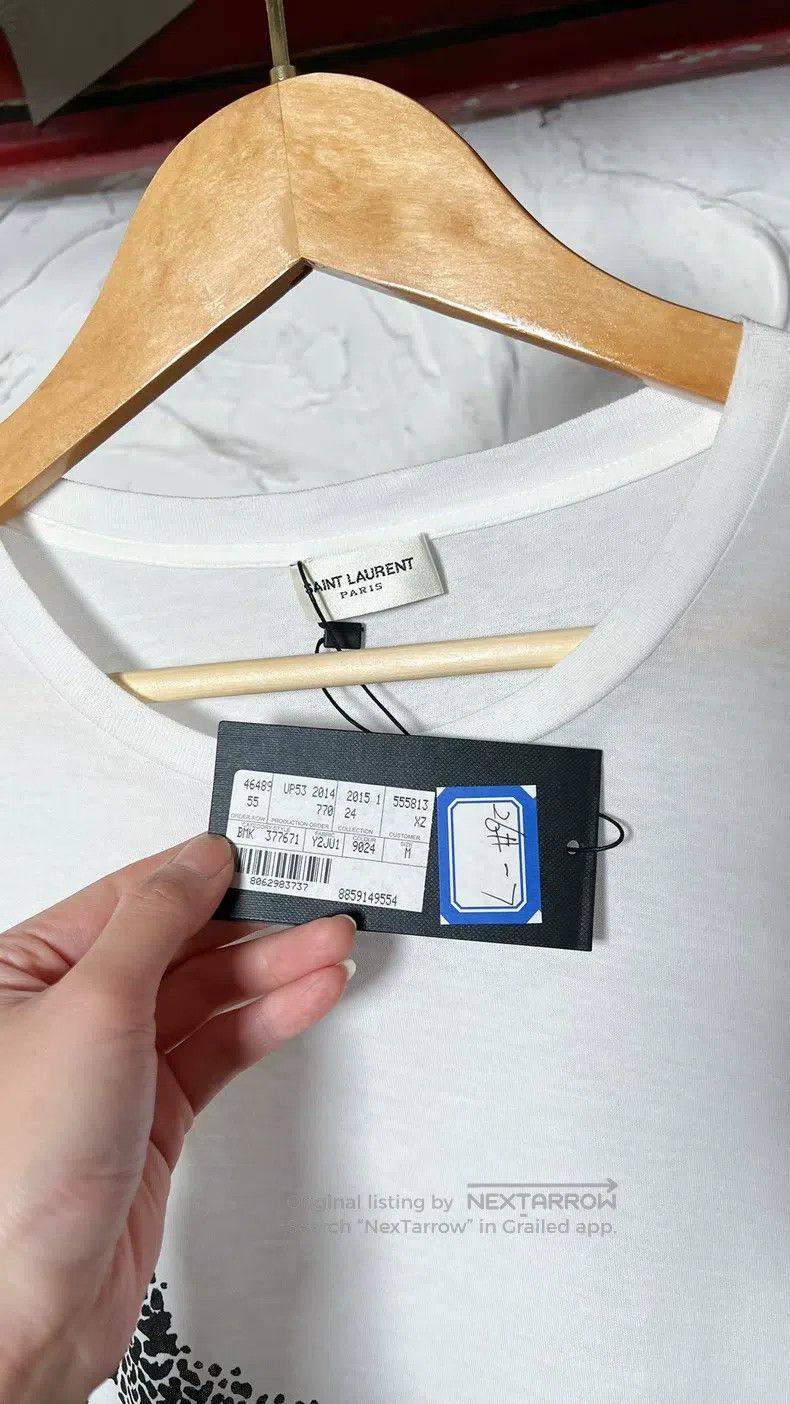 Saint Laurent Paris Saint Laurent Paris T-shirt Size US M / EU 48-50 / 2 - 4 Thumbnail