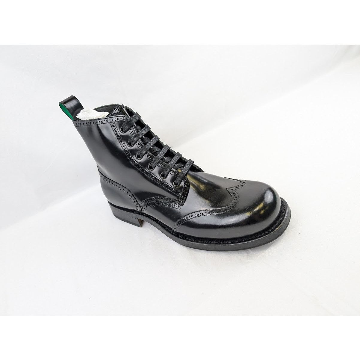 Bottega Veneta o1rshd1 Q:2 / Gloss Vinyl Wardrobe Ankle Boots in Black Size US 11 / EU 44 - 6 Thumbnail