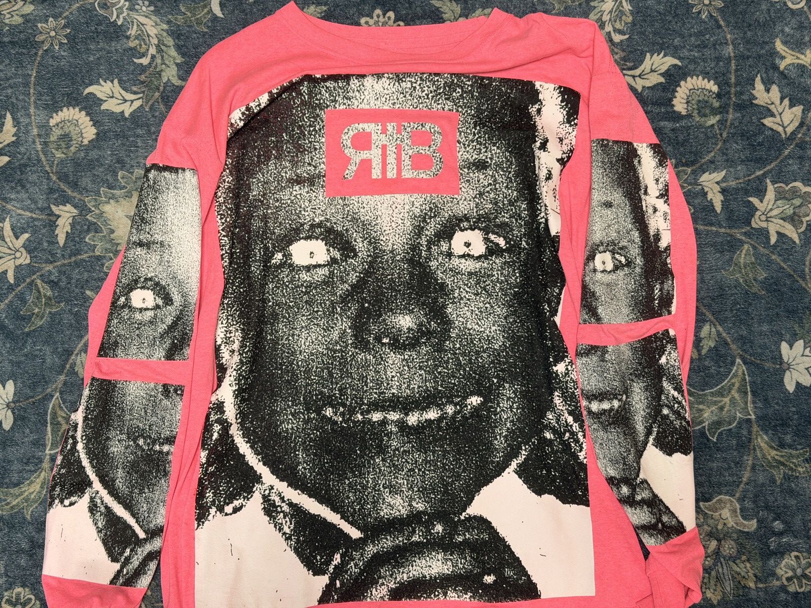 CHE RIB TOUR LONG SLEEVE PINK TEE