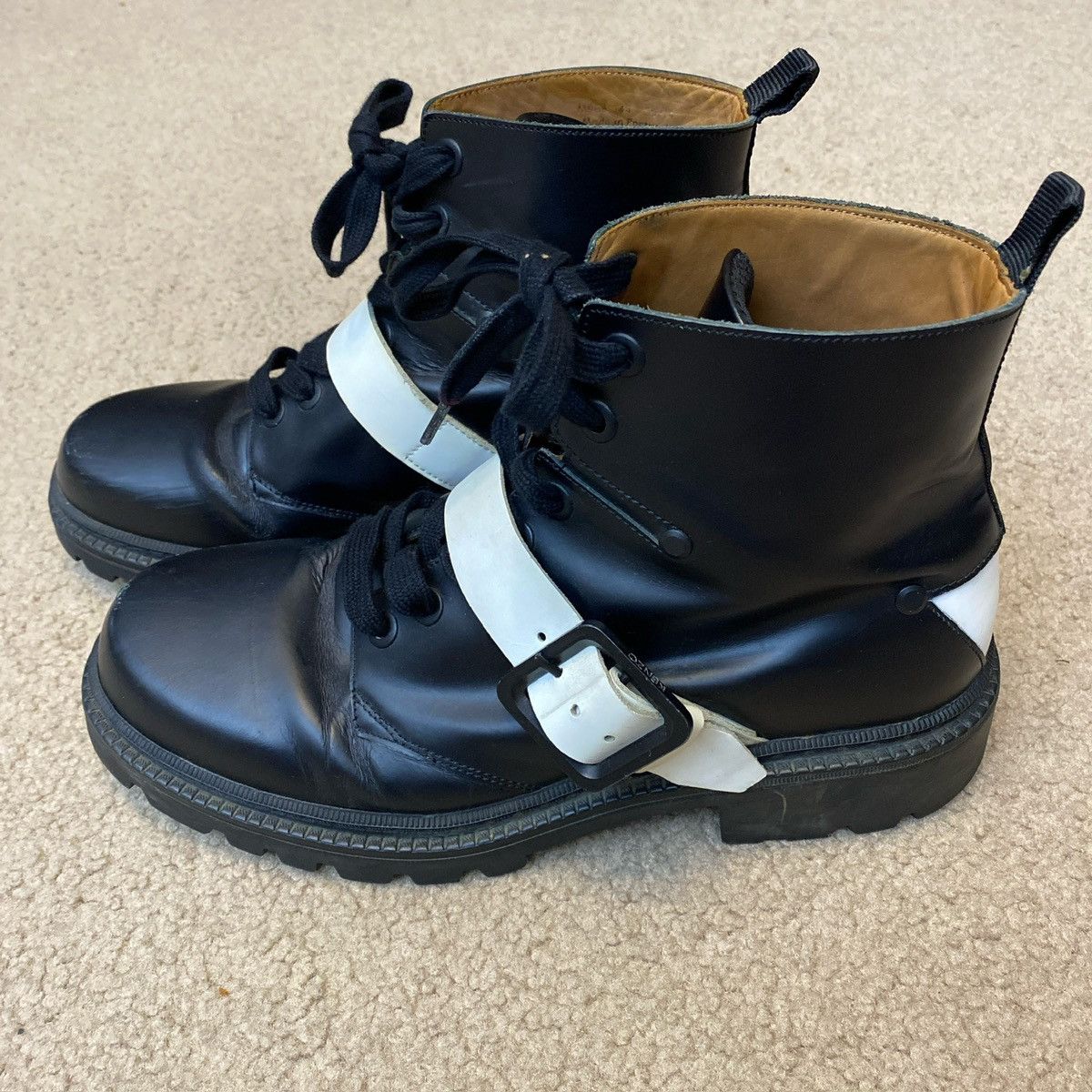 Kenzo Kenzo Lace-up Combat Boots Size US 10.5 / EU 43-44 - 1 Thumbnail